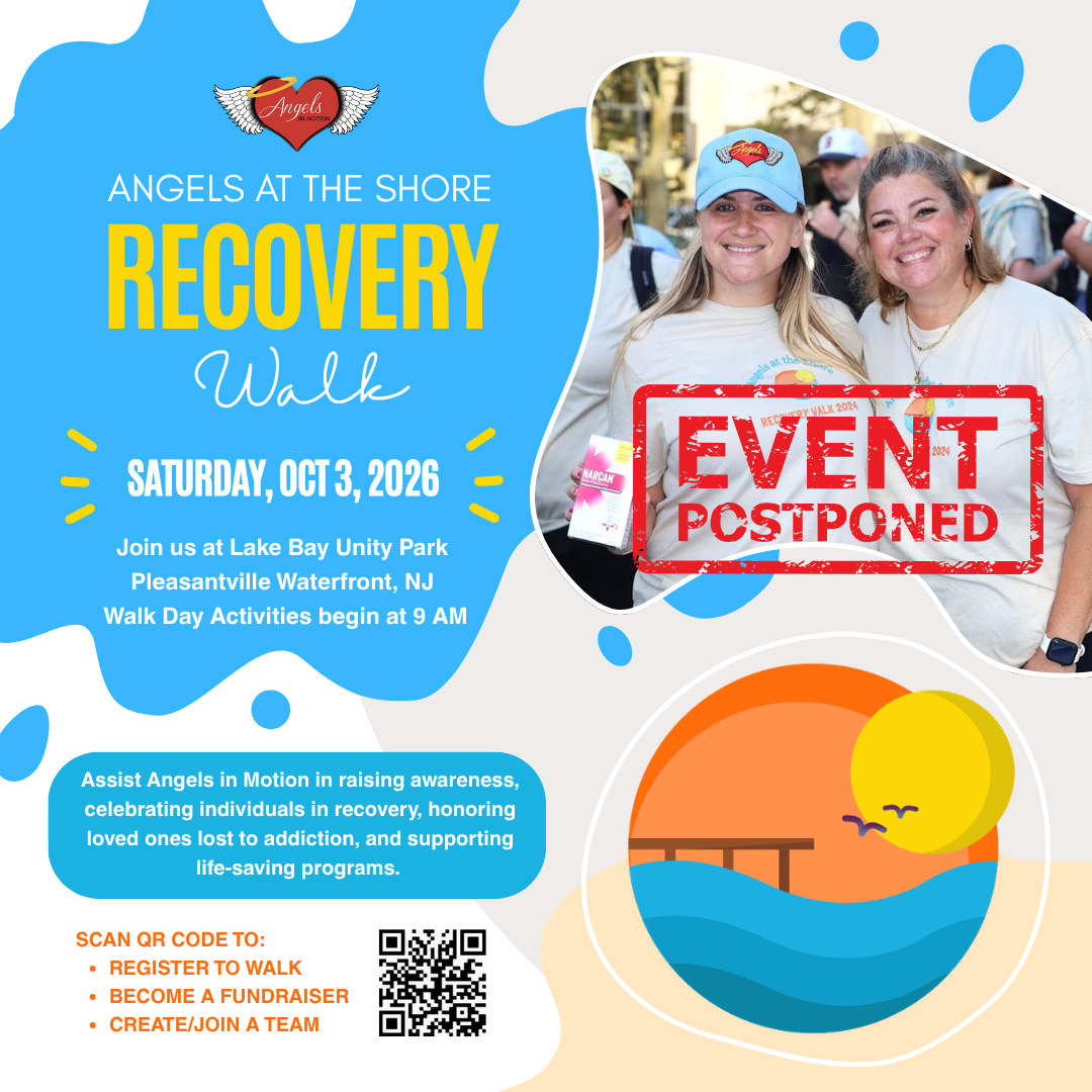 Campaign cover image for Angels at the Shore Recovery Walk