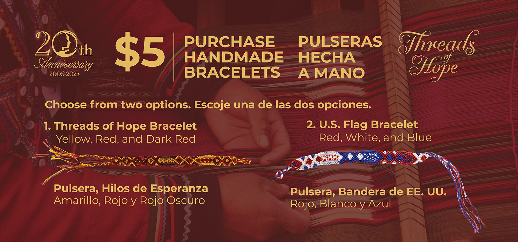 Campaign cover image for Threads of Hope Bracelet Sale