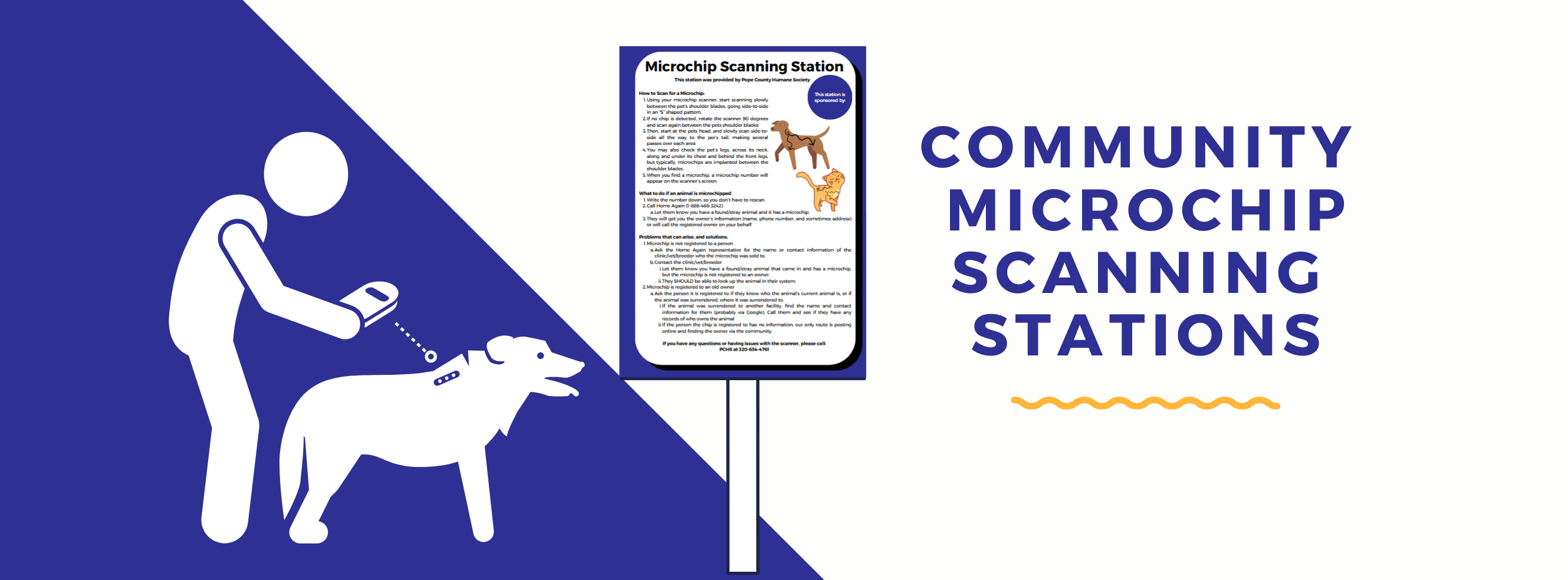 Community Microchip Scanning Stations