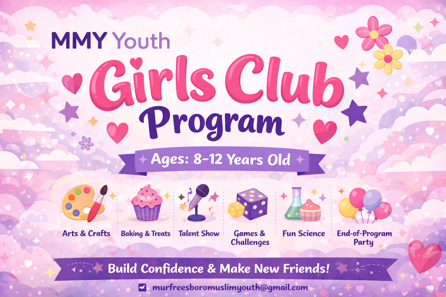 Girl Club Monthly Activity Program | Murfreesboro Muslim Youth Inc.