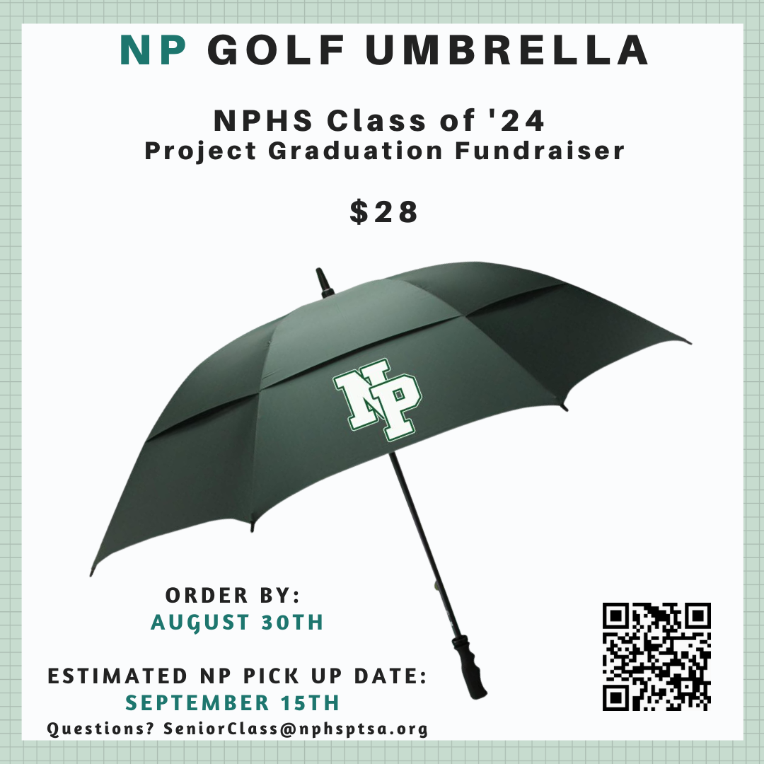 Campaign cover image for Class of '24 NP Umbrella Fundraiser