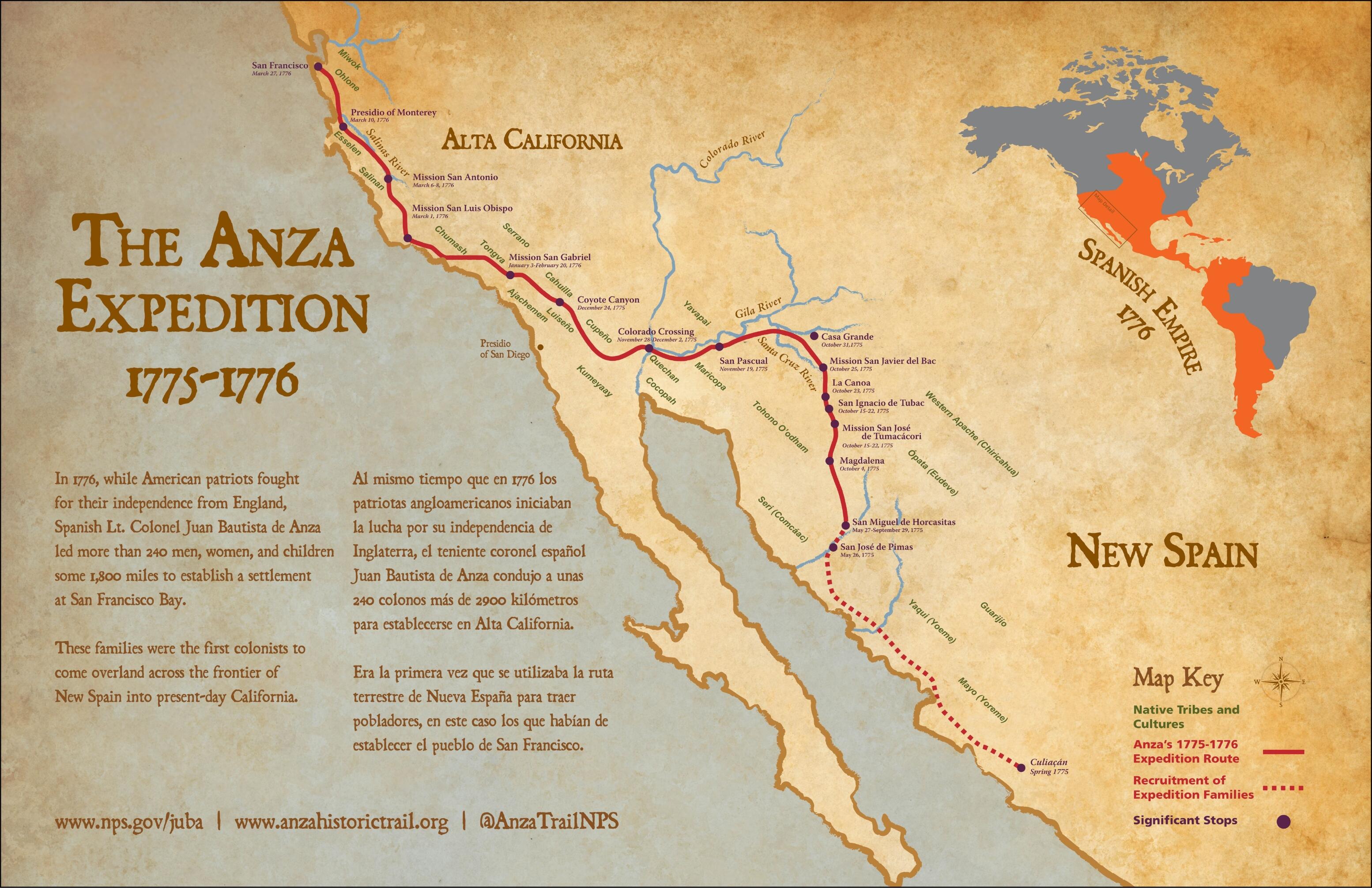 Campaign cover image for 8th Annual Kevin Starr Lecture, "Interpreting 250 Years Since the Anza Expedition." Fri. Nov. 13 @ USF