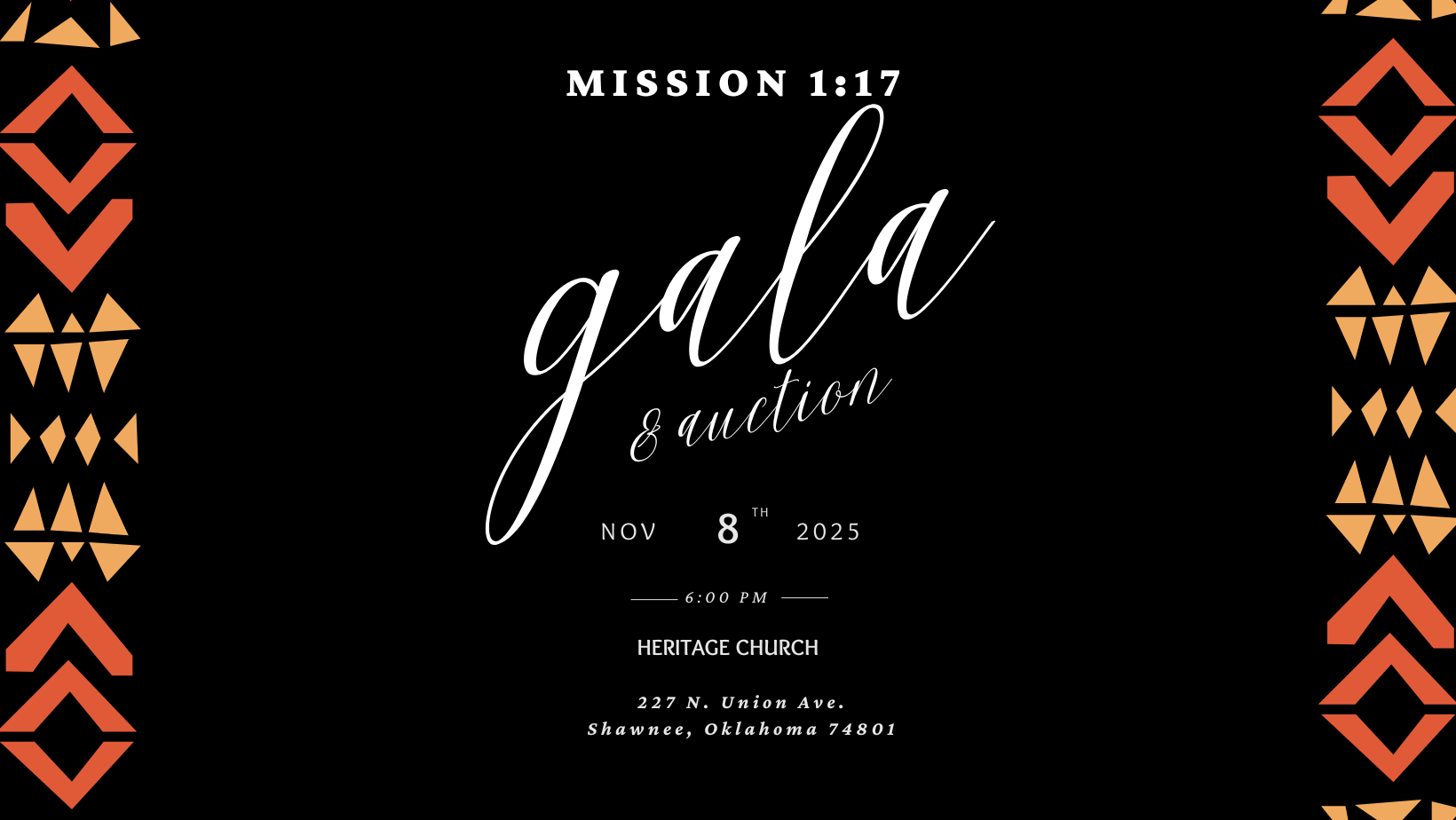 Campaign cover image for Mission 1:17 First Annual Gala & Auction