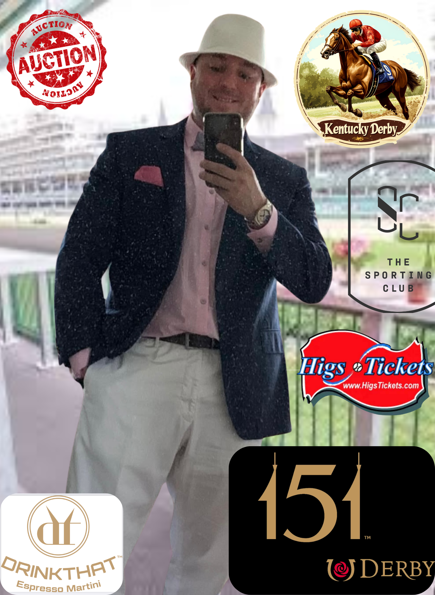 Campaign cover image for 'Boston's Most Fashionable Derby Party' - Silent Auction // Sponsored by Higs Tickets & 'The World's Best Espresso Martini' DRINK THAT by Bricco