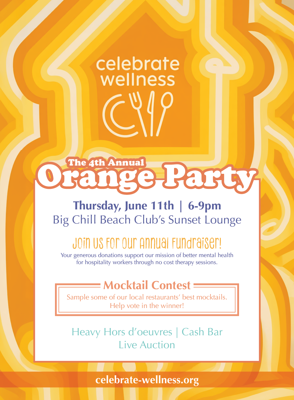 Campaign cover image for Celebrate Wellness Orange Party Mocktail Contest