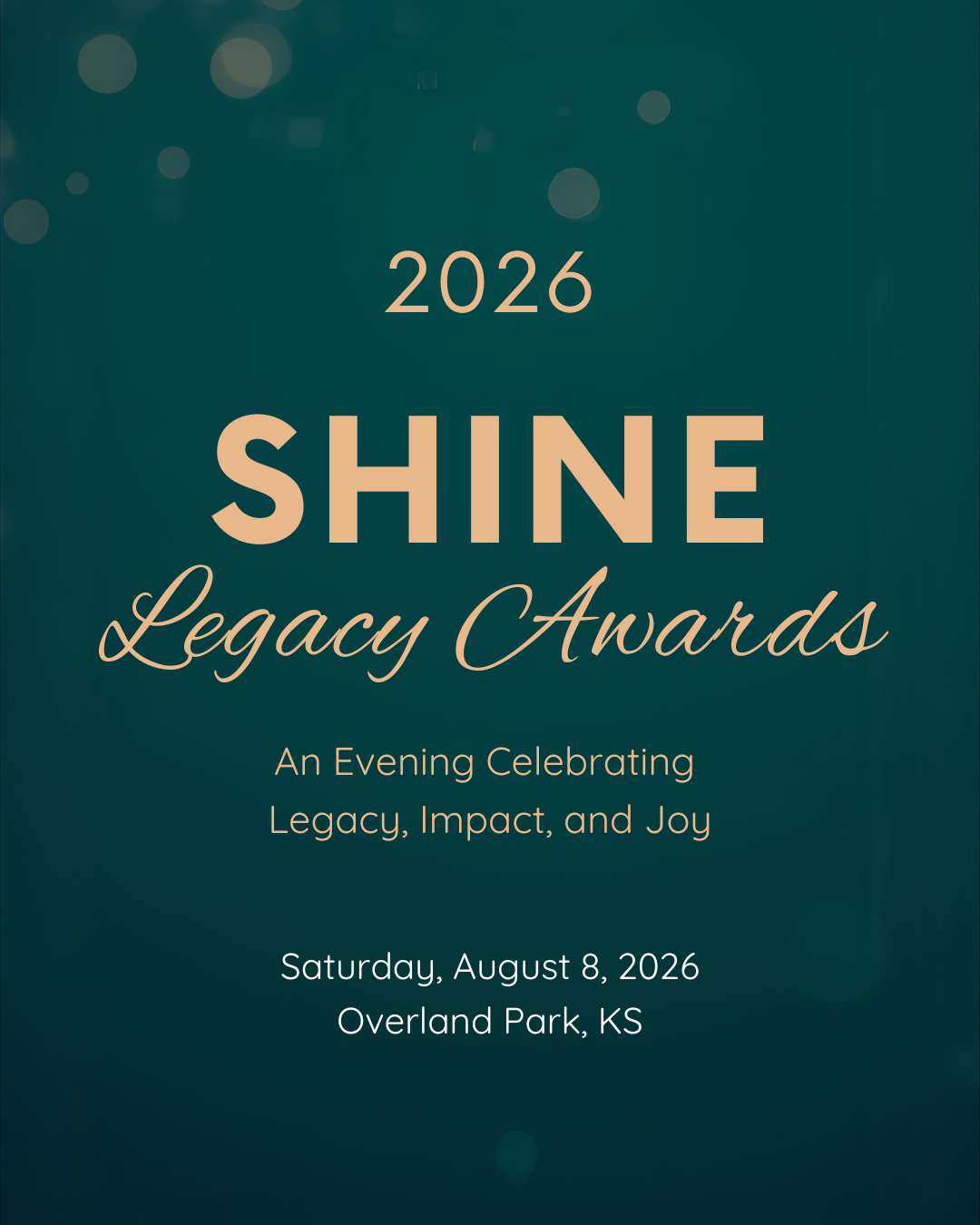 Campaign cover image for 2026 SHINE Legacy Awards Gala
