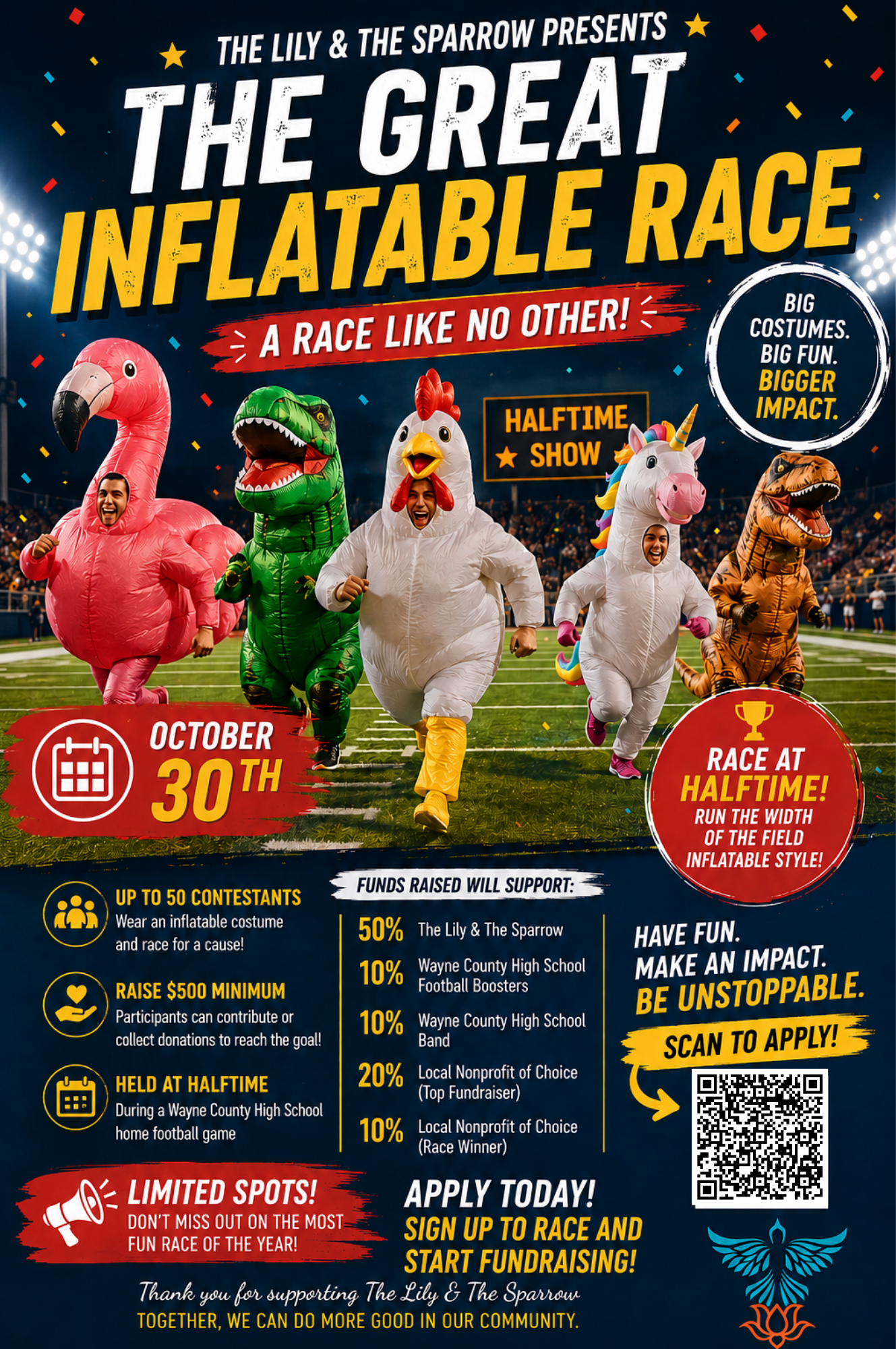 Campaign cover image for The Great Inflatable Race: Scott Simmington