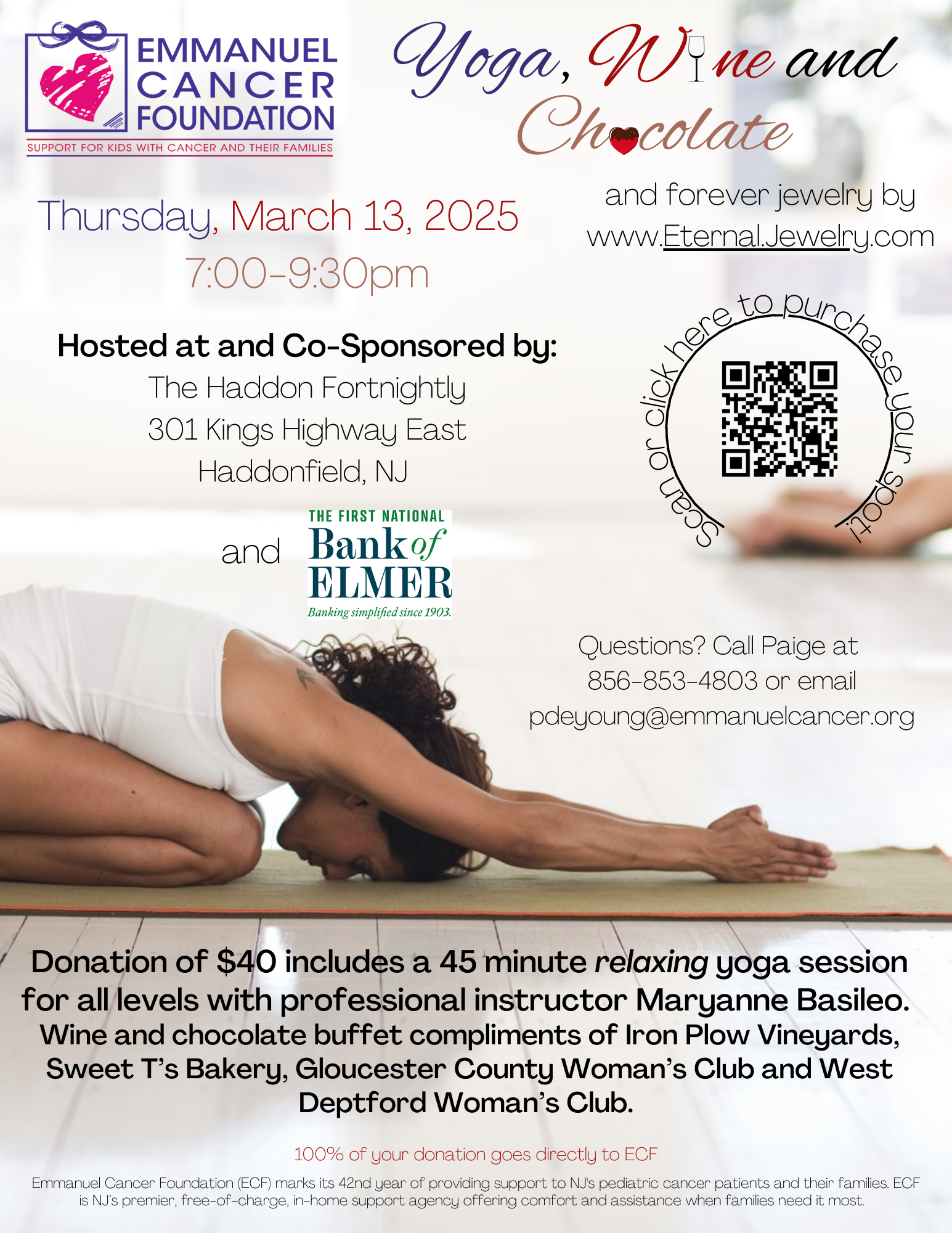 Campaign cover image for Yoga 🧘 , Wine 🍷and Chocolate🍫