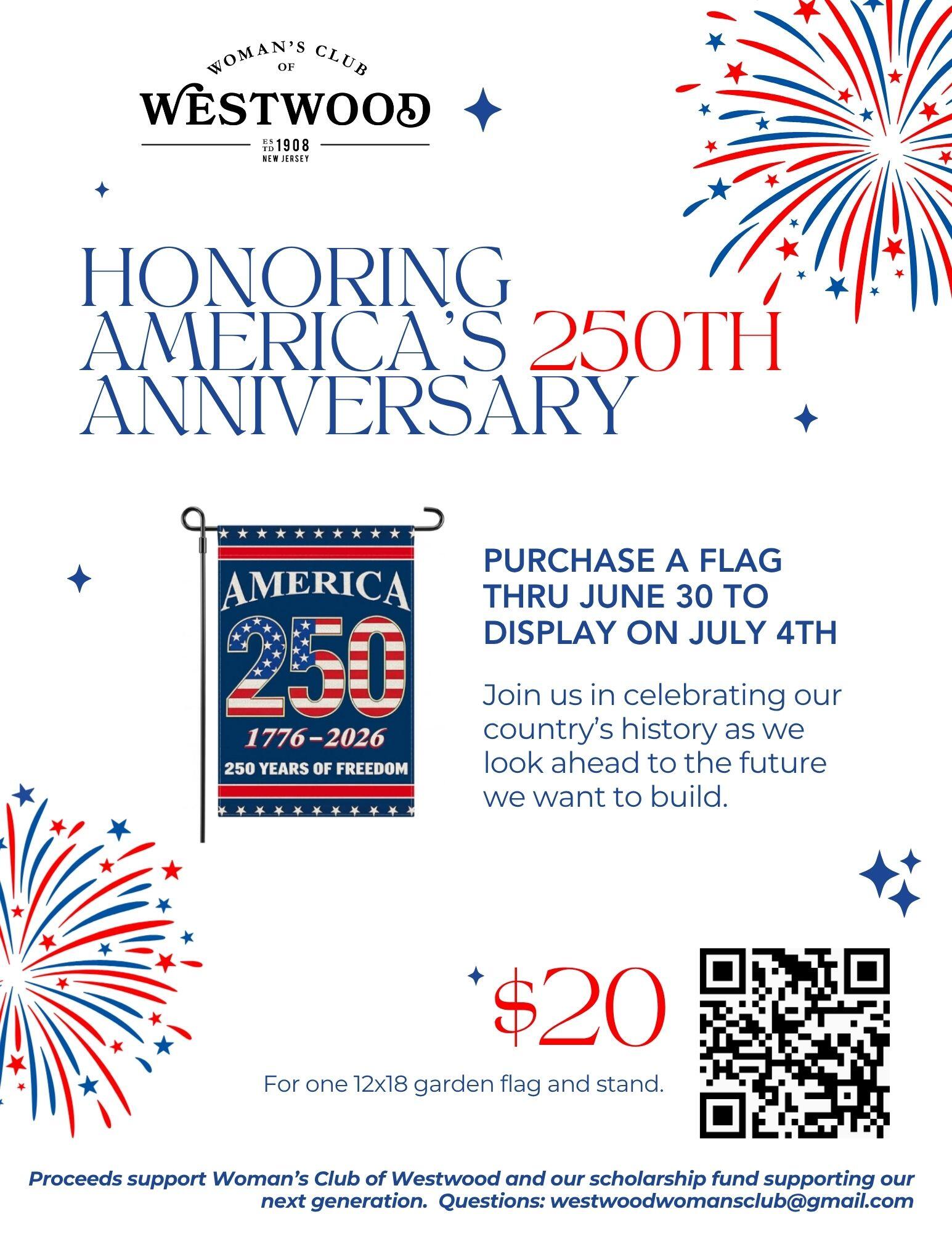 Campaign cover for 250 Anniversary Garden Flags