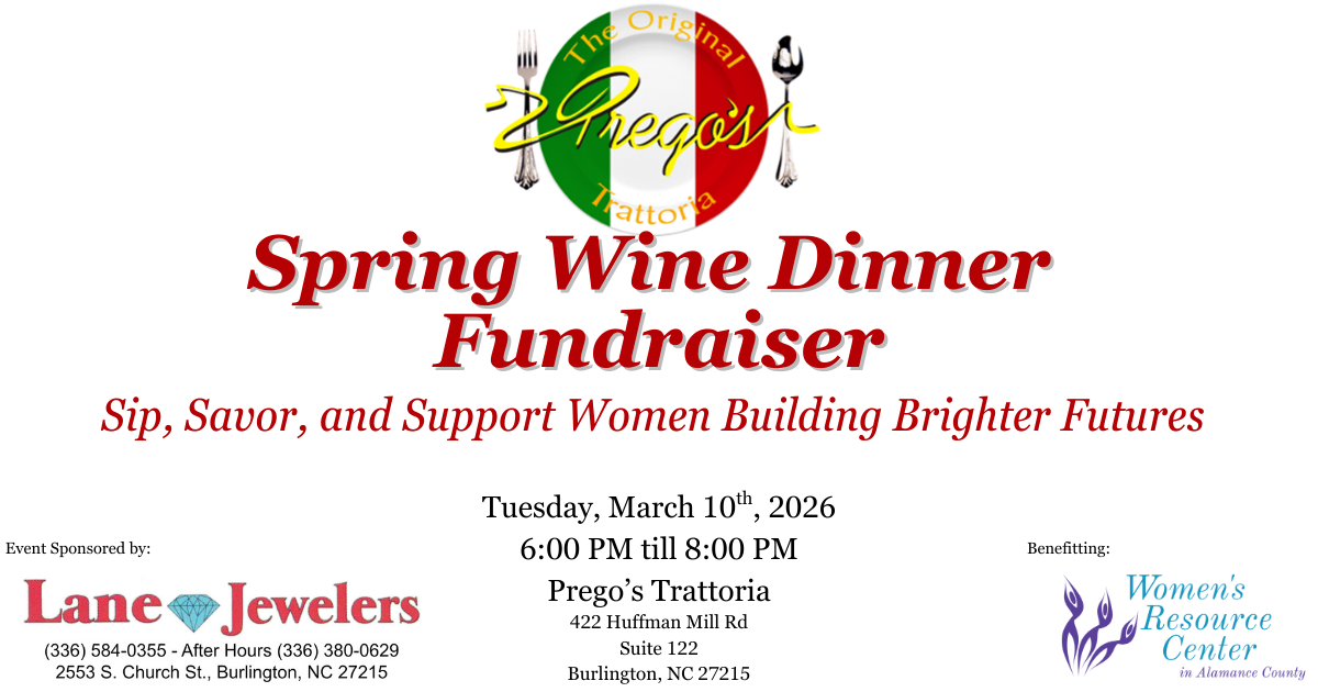 Campaign cover image for March 2026 Wine Dinner / Fundraiser Hosted by Prego's Trattoria