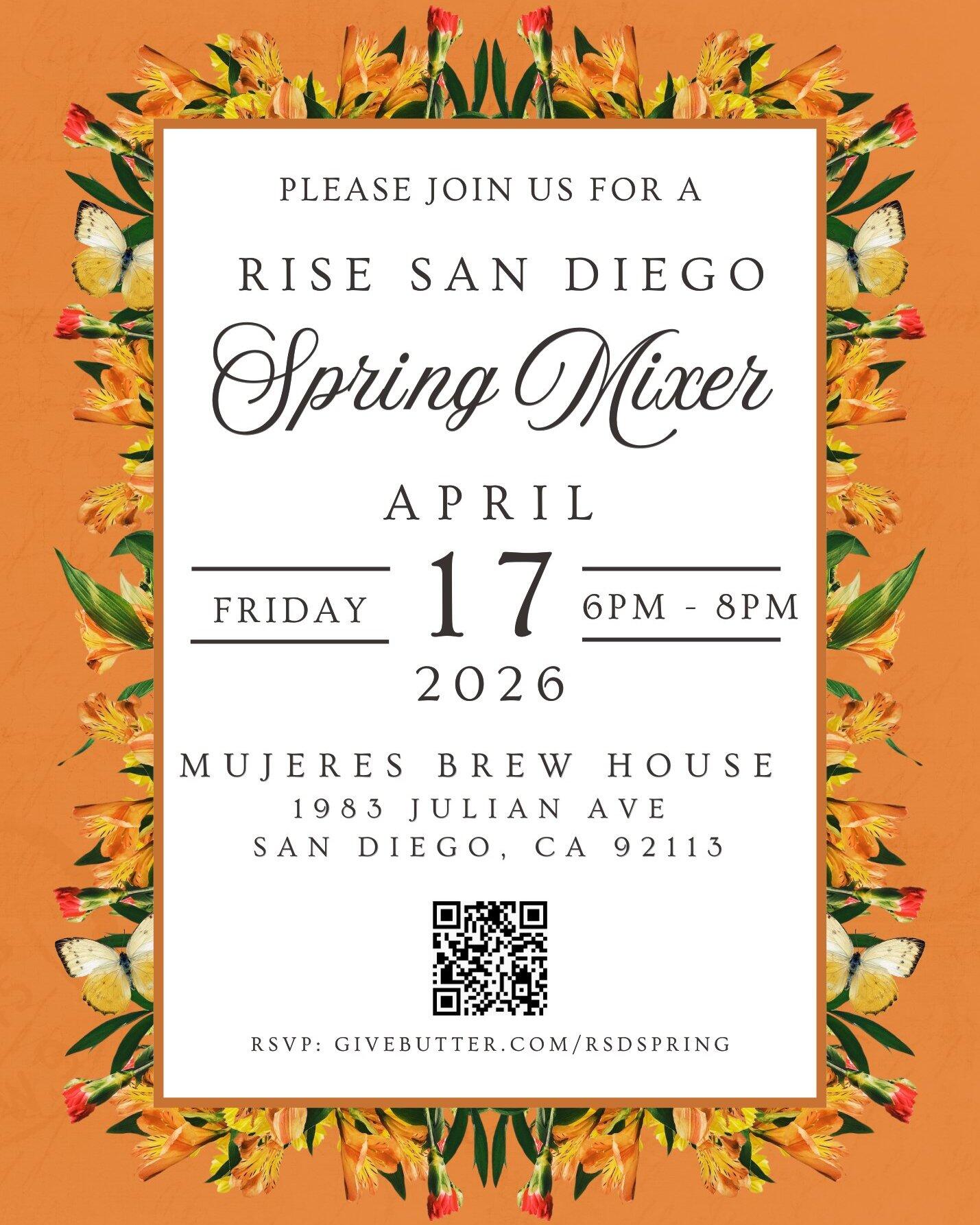 Campaign cover image for RISE San Diego Spring Mixer