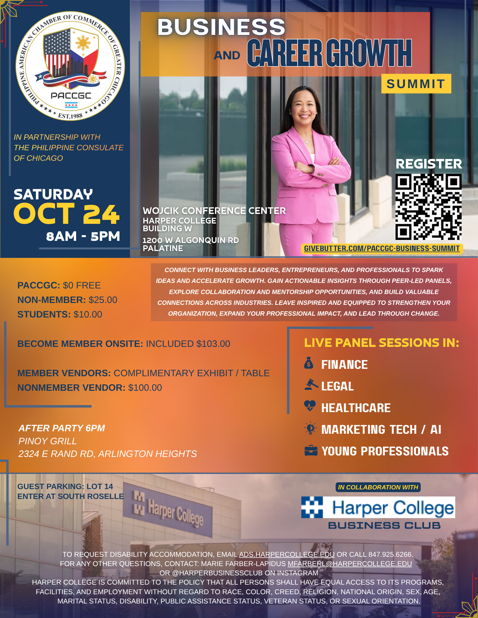 Campaign cover image for PACCGC Business + Career Growth Summit