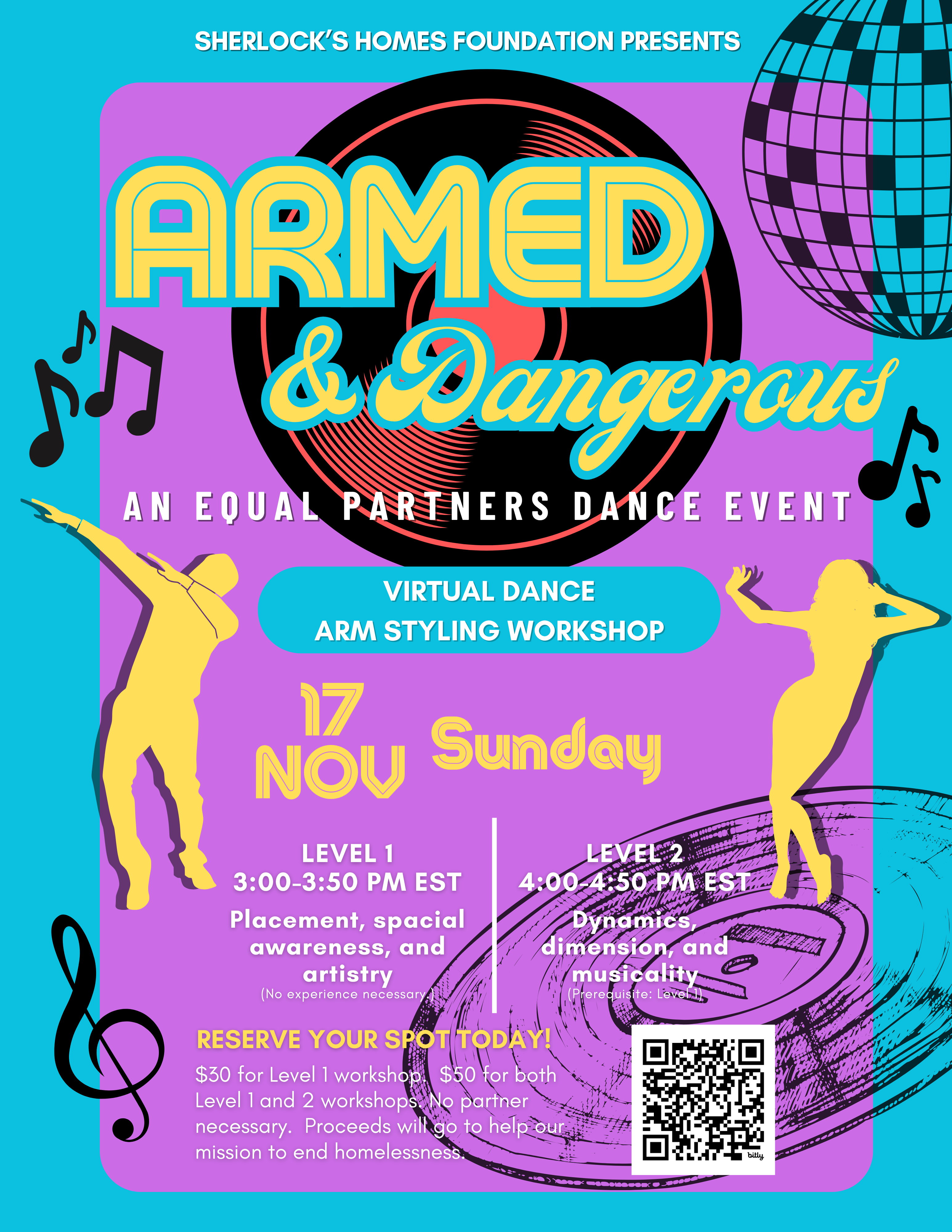 Campaign cover image for Armed & Dangerous Virtual Dance Arm Styling Workshop