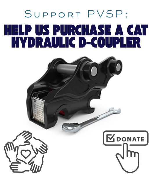 Campaign cover image for Support PVSP: Help Us Purchase A CAT Hydraulic D-Coupler