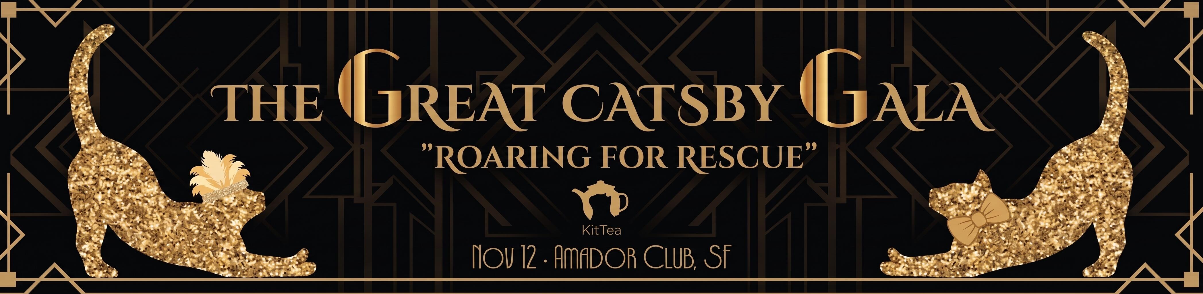 Campaign cover image for The Great Catsby Gala "Roaring into Rescue"