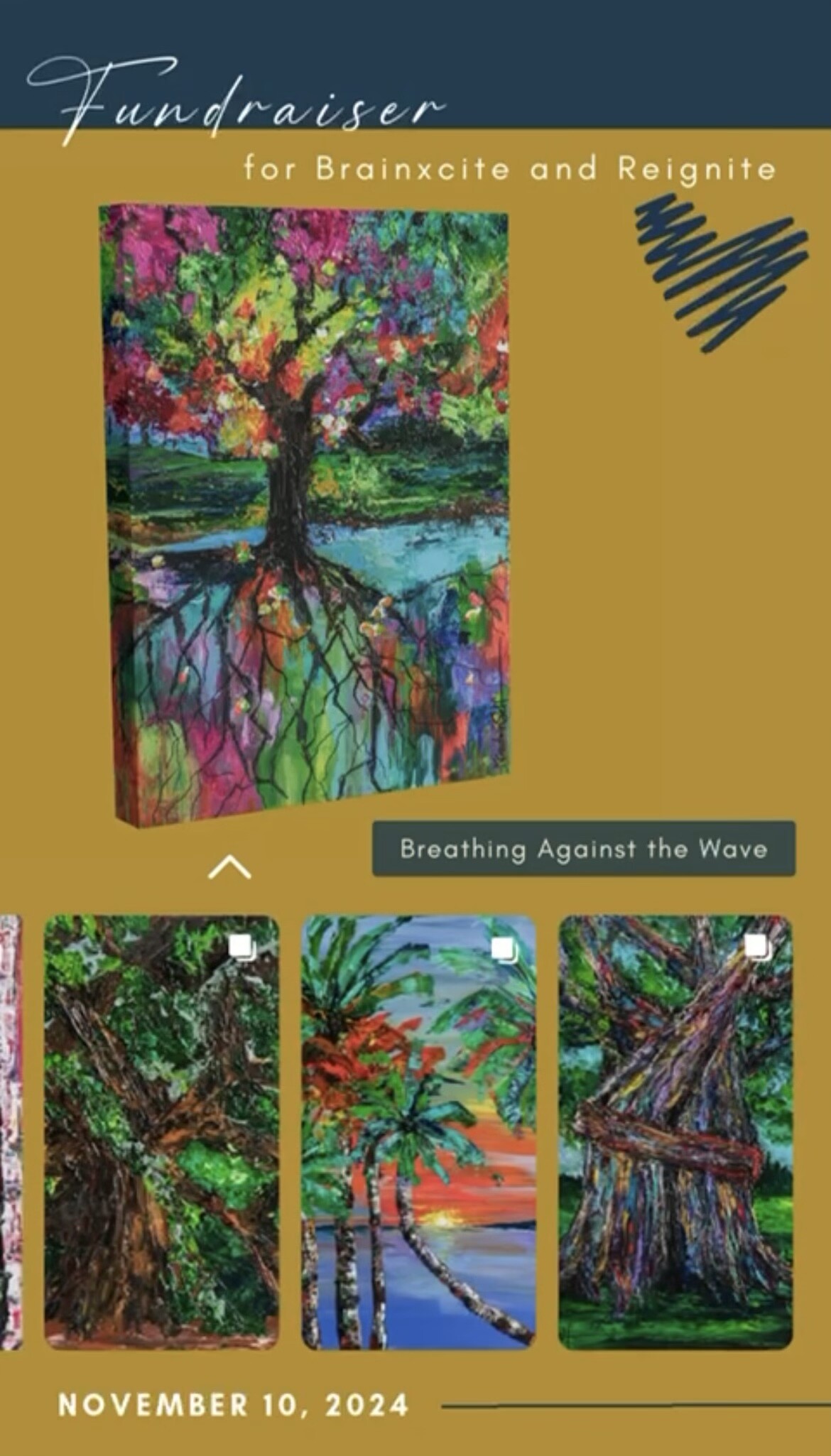 Campaign cover image for Severed Sacredness Art Auction