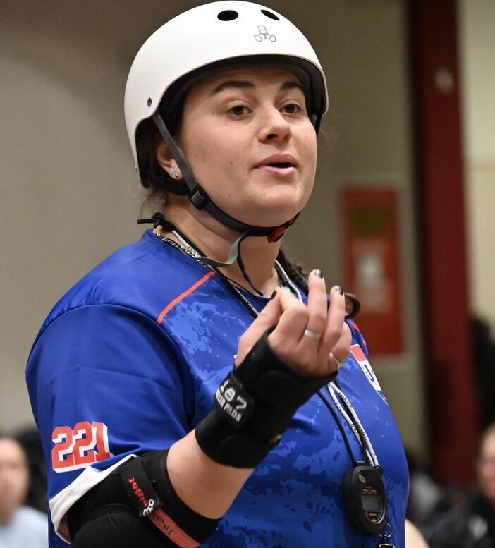 Campaign cover image for USARS Skater and Officials Clinic with Stretch Harmstrong and Roman Justice (ages 14 and up)