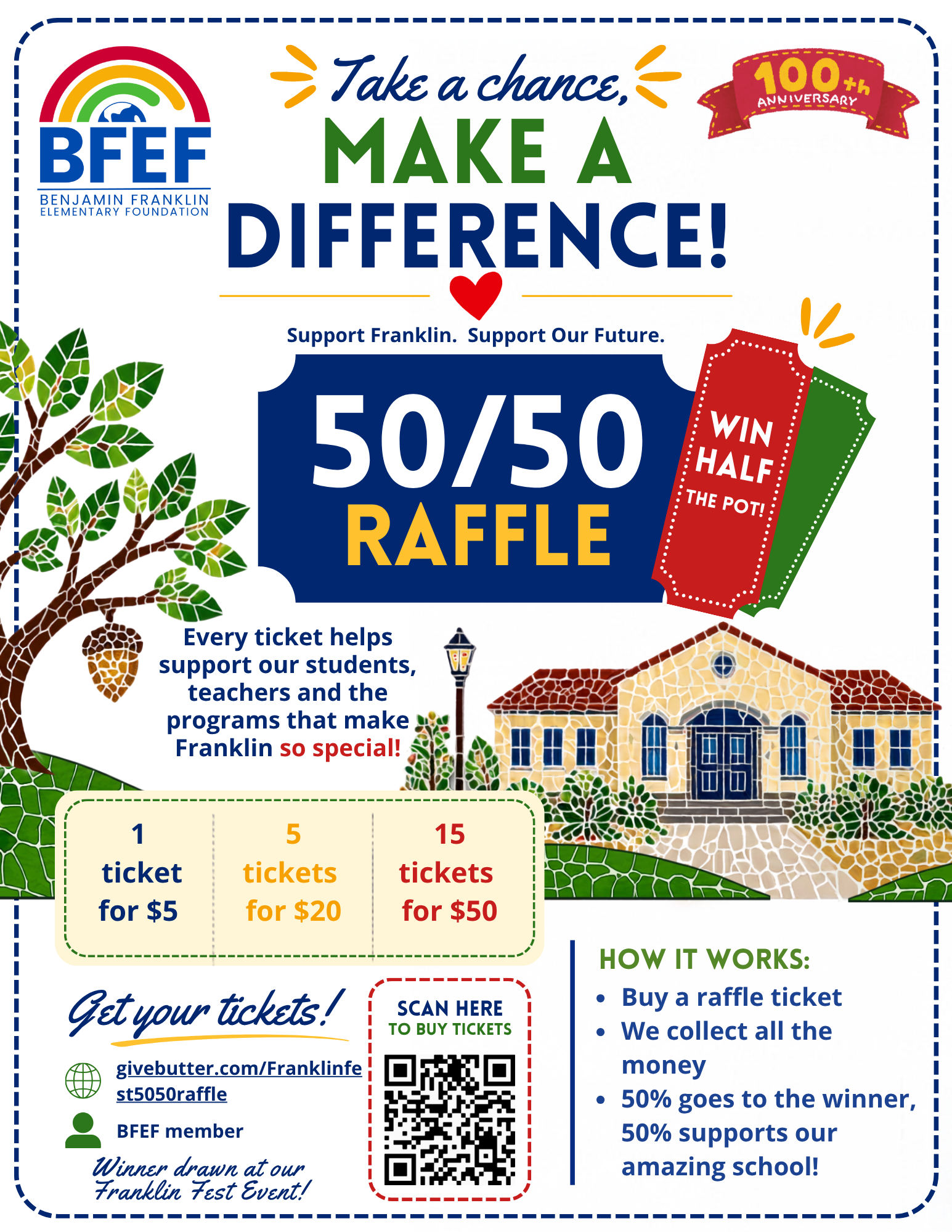Campaign cover image for BFEF 50/50 Raffle