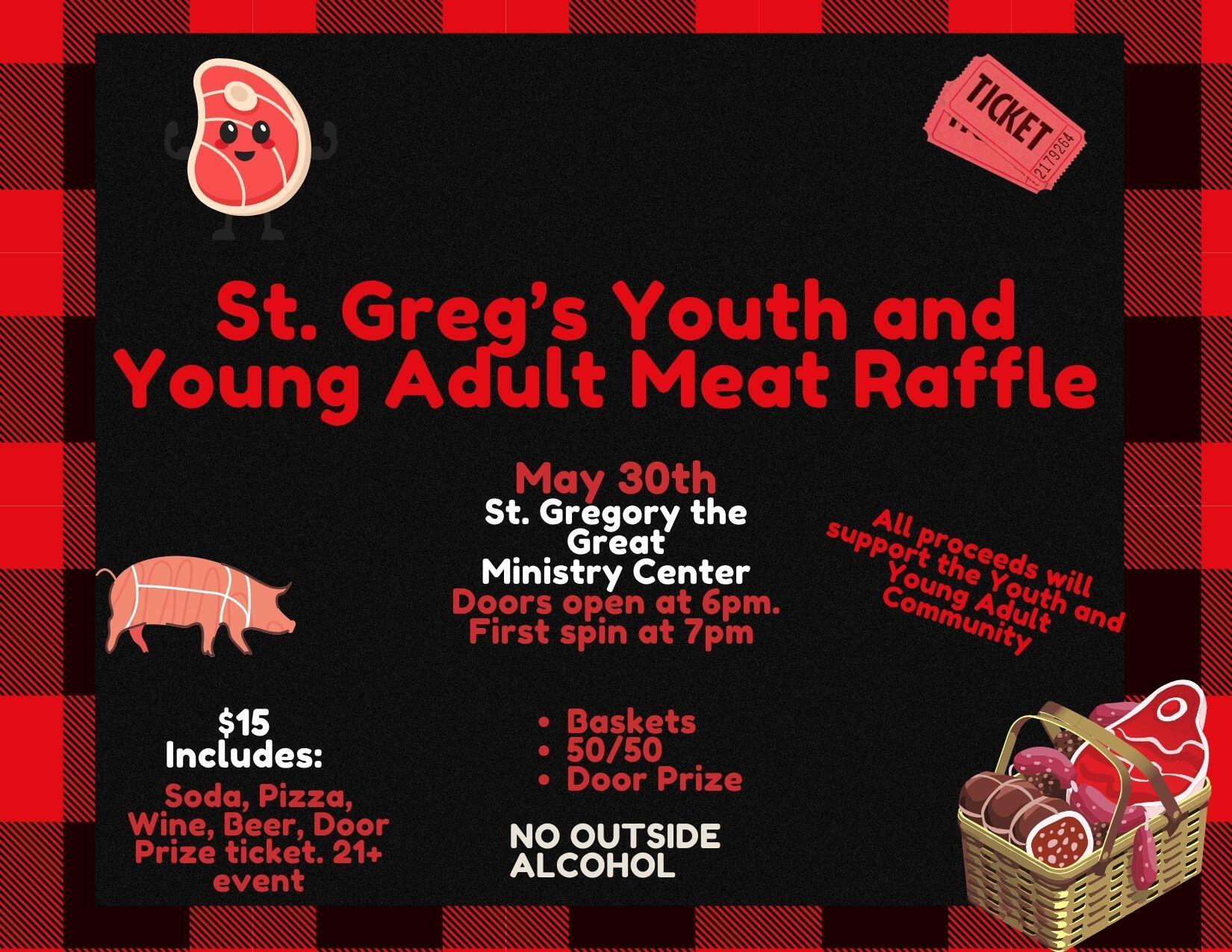 Campaign cover image for Youth and Young Adult Meat Raffle 2026