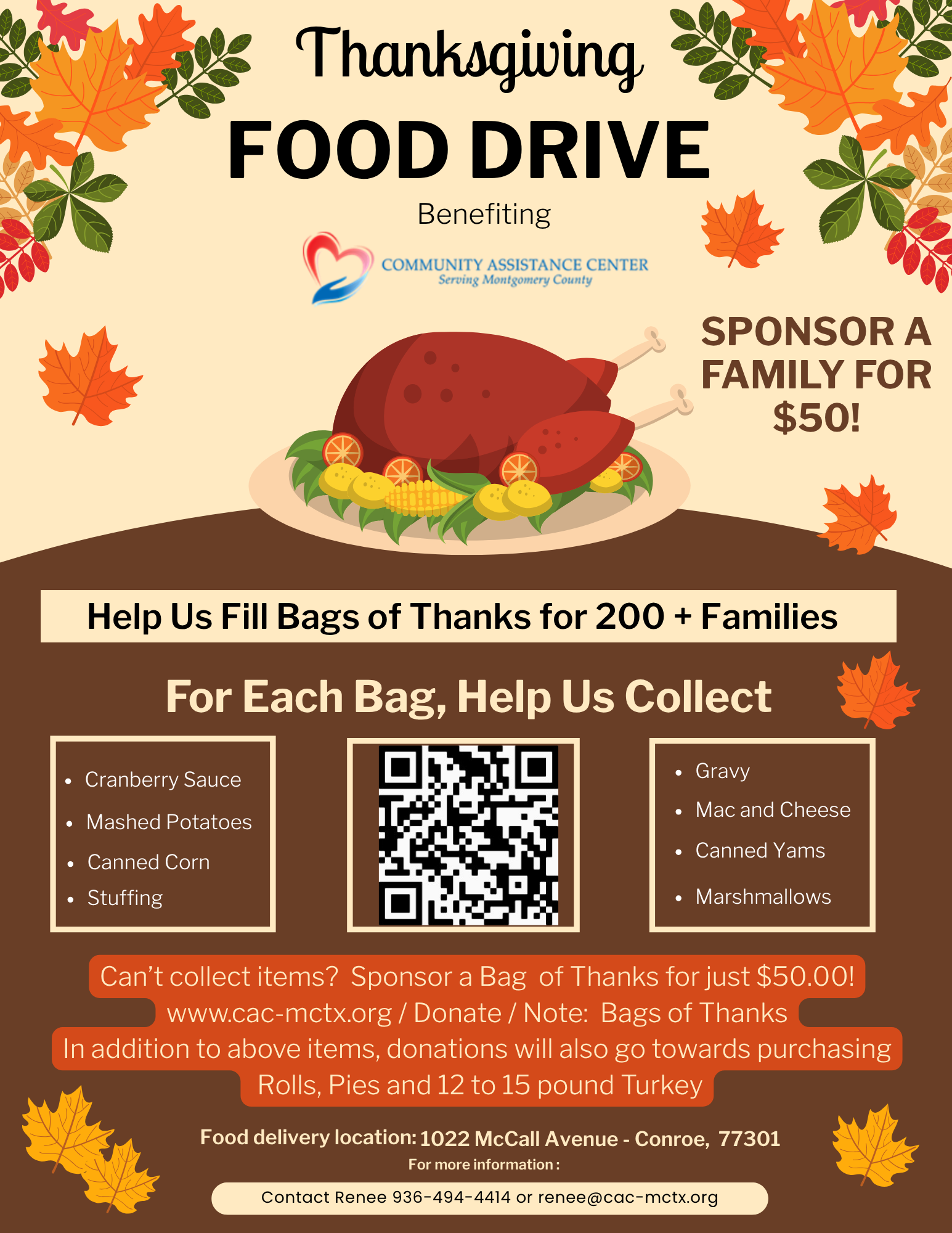 Campaign cover image for Bags of Thanks 2025