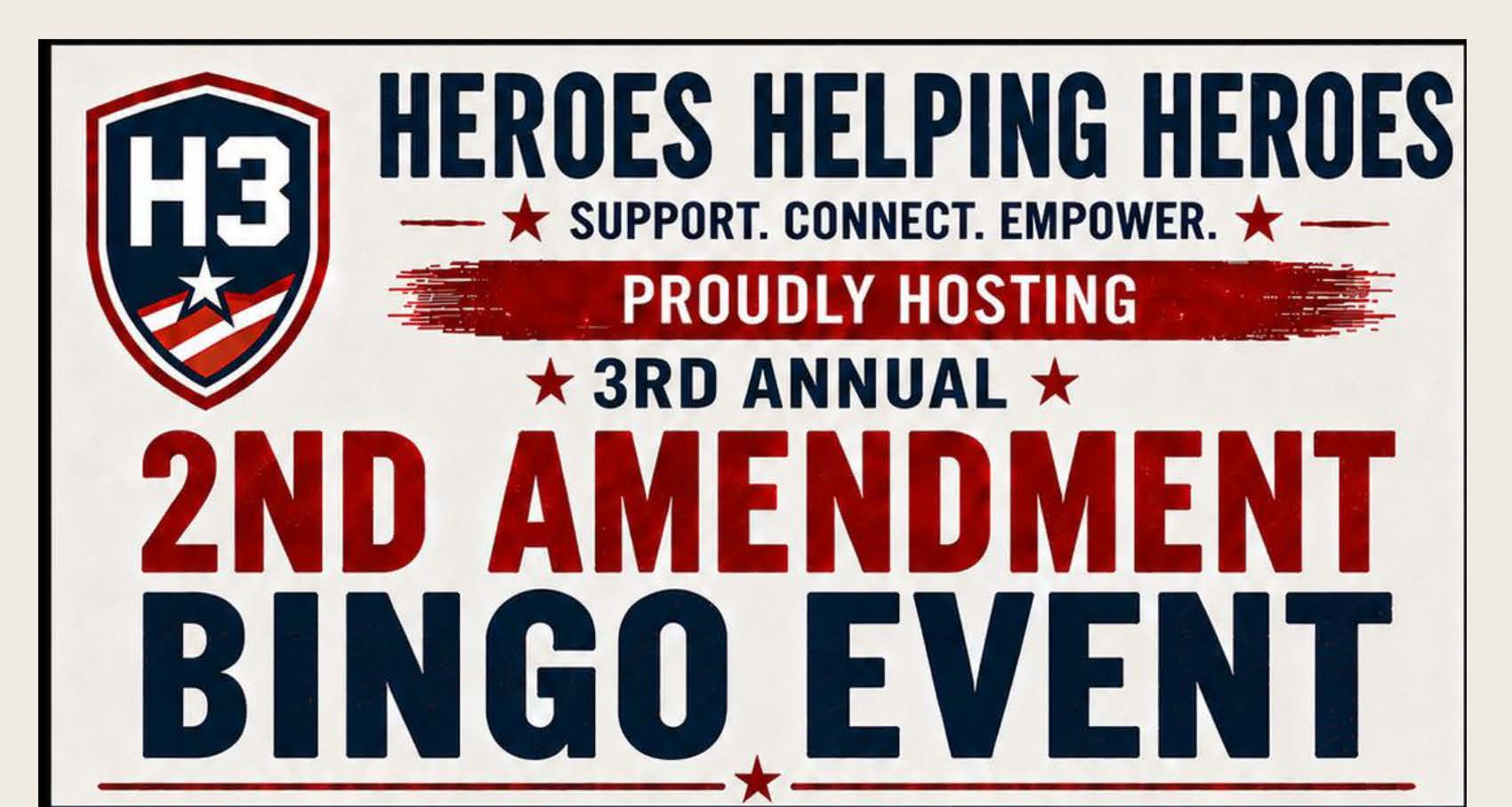 Campaign cover image for Third Annual 2nd Amendment Bingo Fundraiser