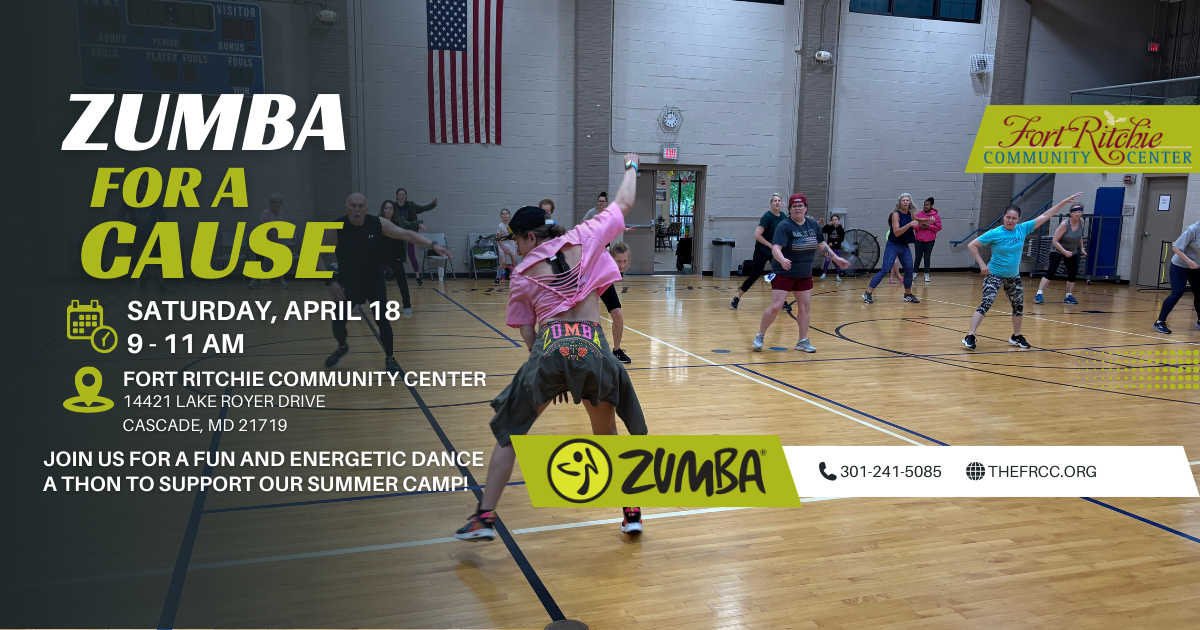 Zumba for a Cause | FORT RITCHIE COMMUNITY CENTER CORPORATION