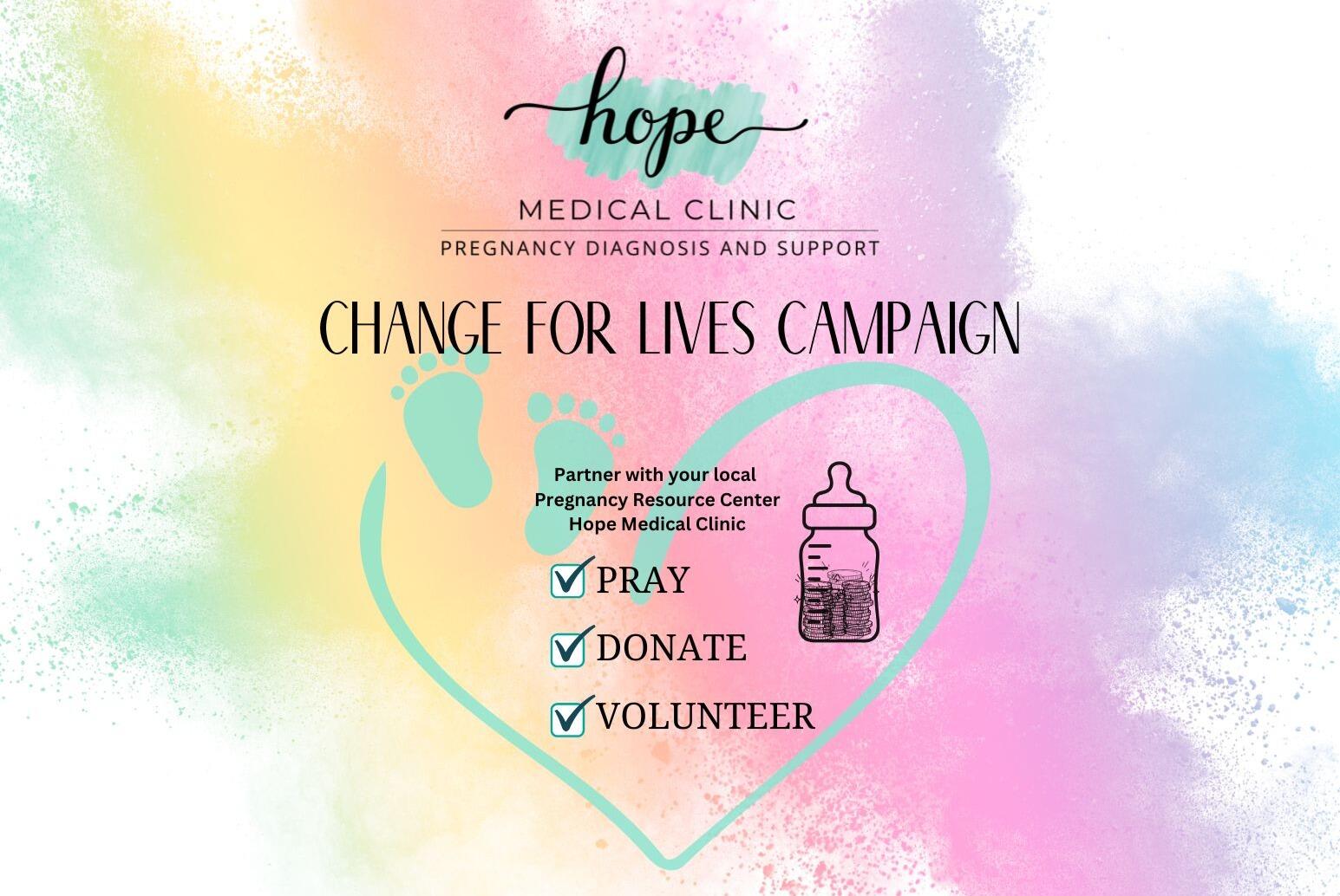 Campaign cover image for Change For LIFE!