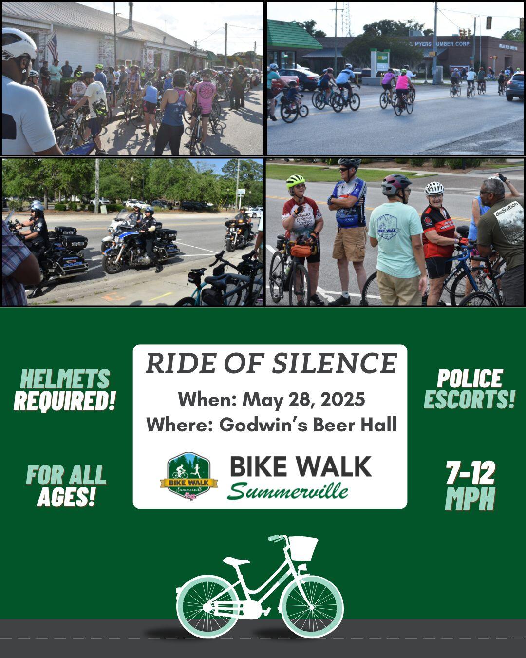 Campaign cover image for The Summerville Ride of Silence (2025)