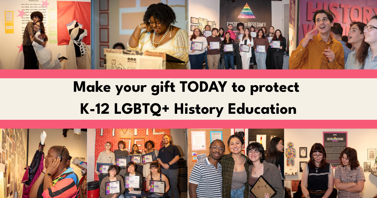 Campaign cover image for Protect K-12 LGBTQ+ History Education!