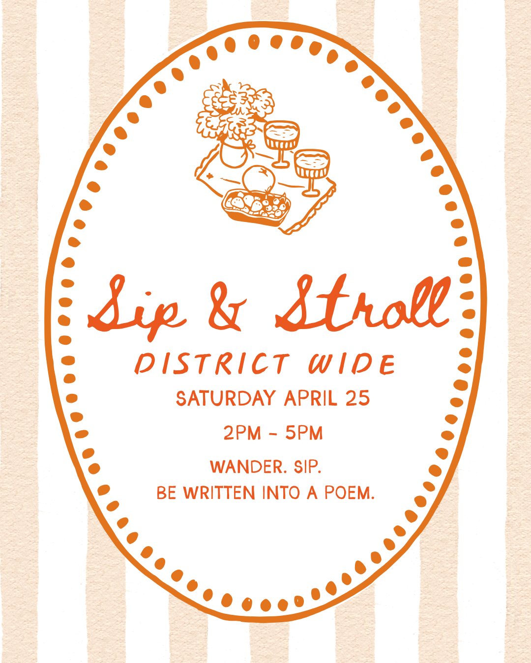 Campaign cover image for Poetry Walk: Ink & Drink