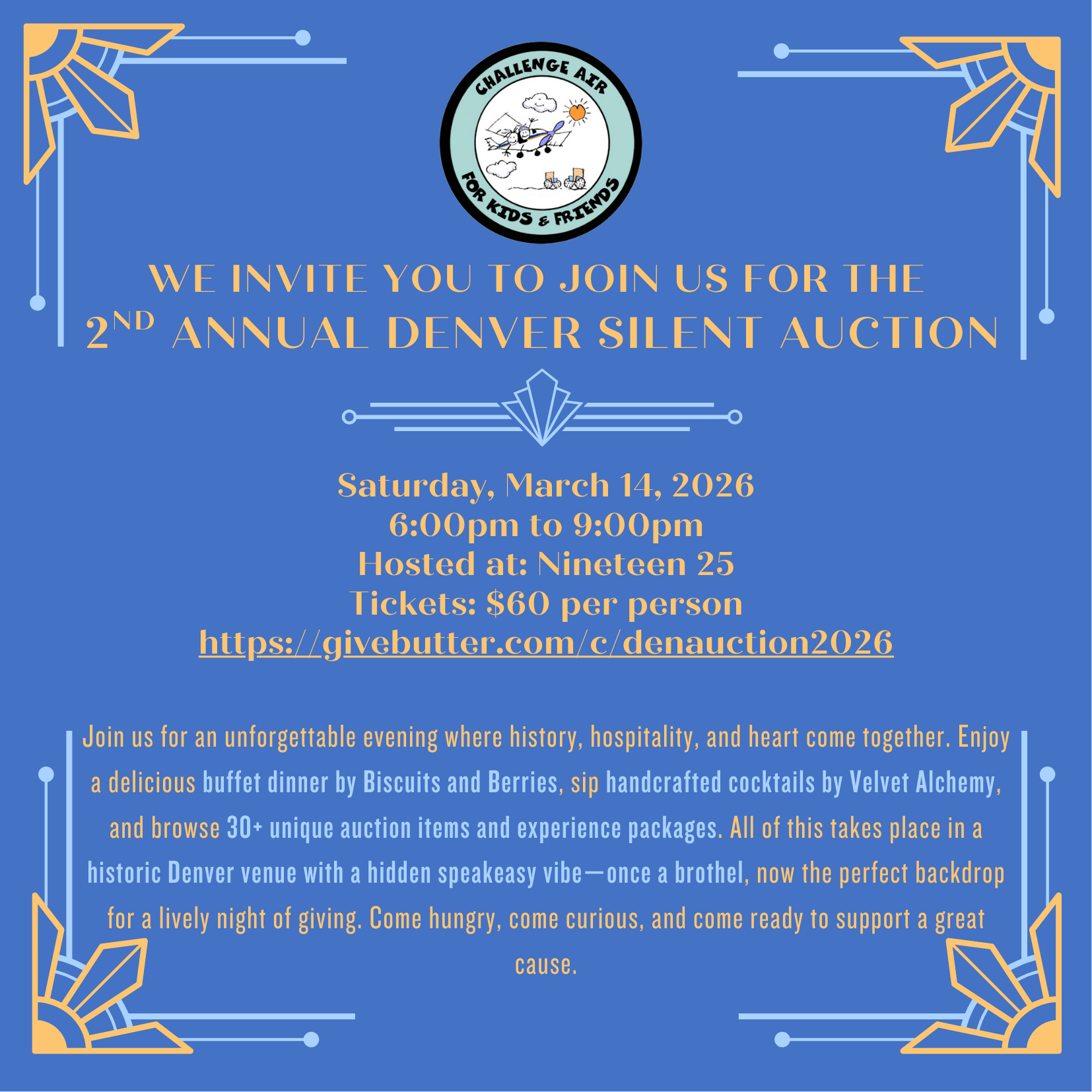 Campaign cover image for 2nd Annual Denver Silent Auction - 2026