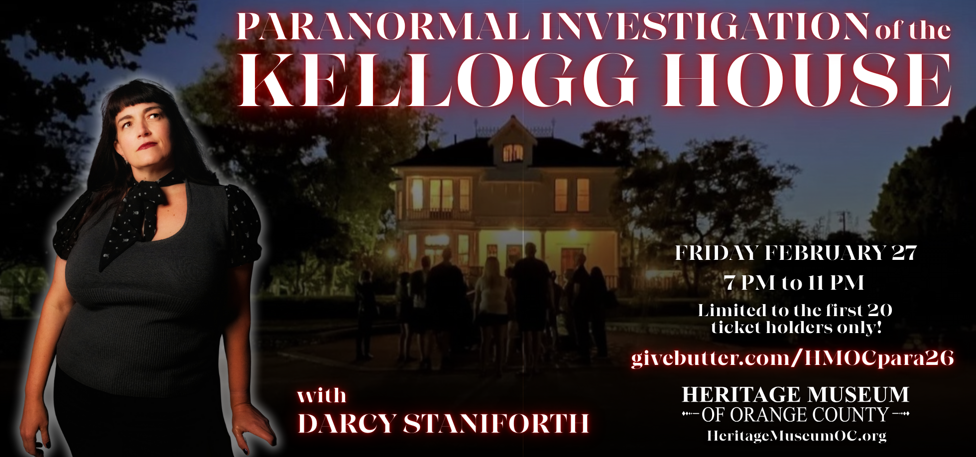 Campaign cover image for HMOC Kellogg House Paranormal Investigation