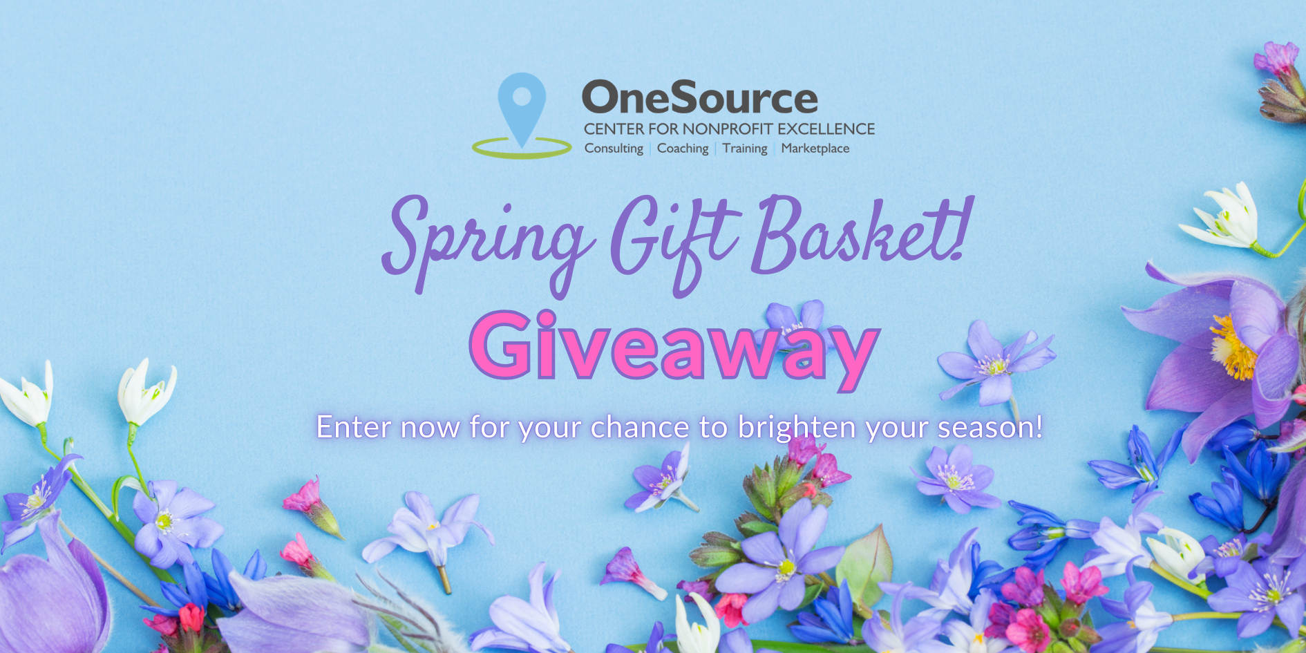 Campaign cover image for Spring Into Giving: OneSource Spring Basket Giveaway
