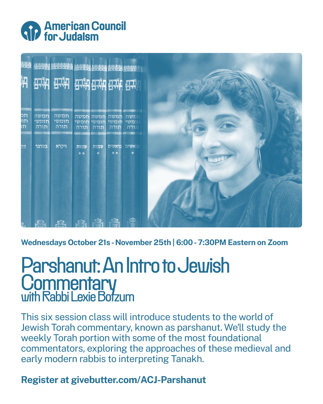 Campaign cover image for Parshanut: An Intro to Jewish Commentary