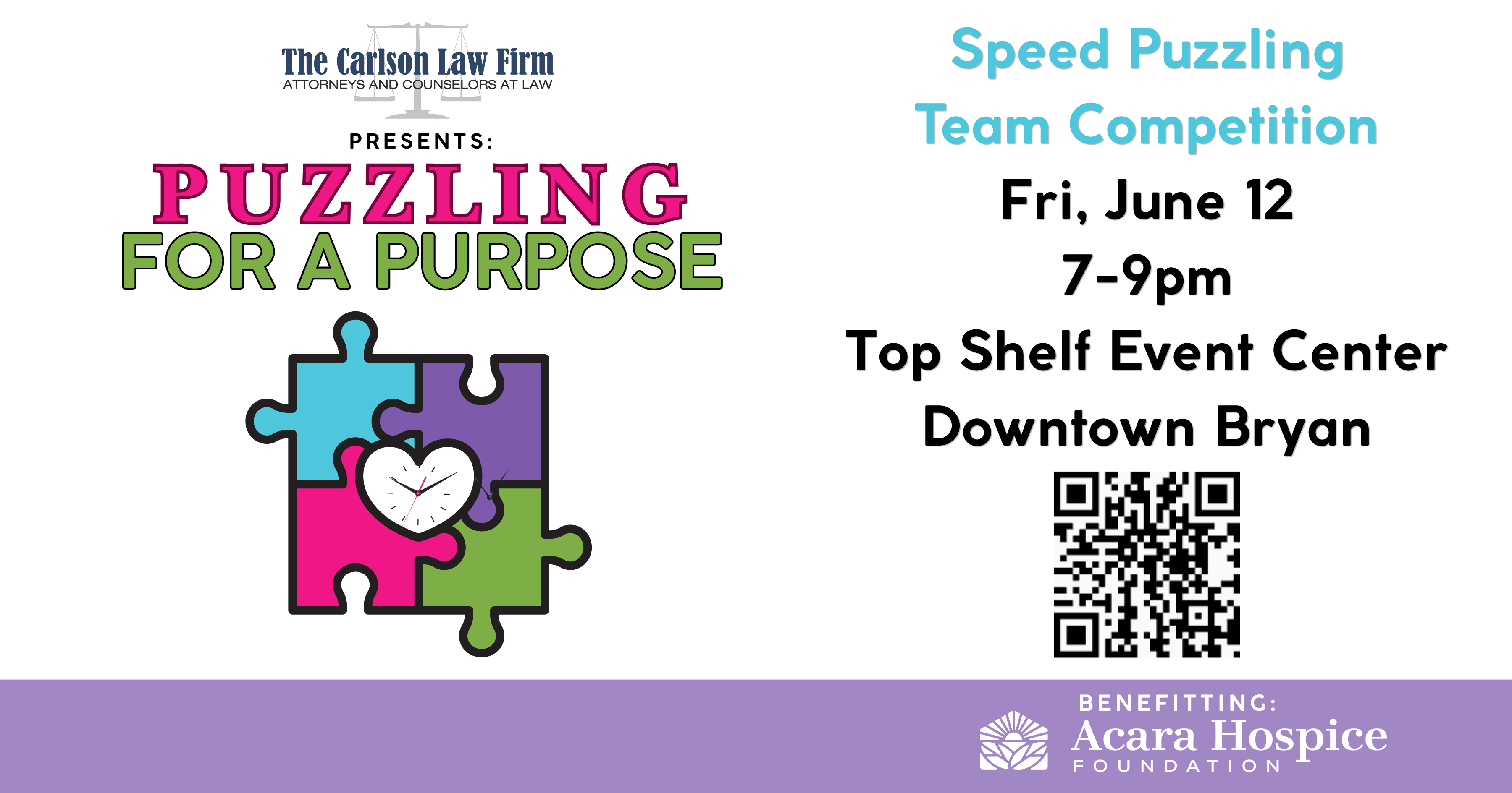 Campaign cover image for Puzzling for a Purpose-June 2026