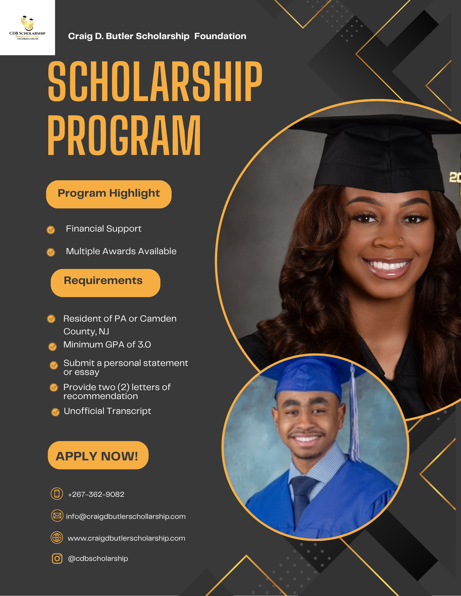 Campaign cover image for 2025 Scholarship Award