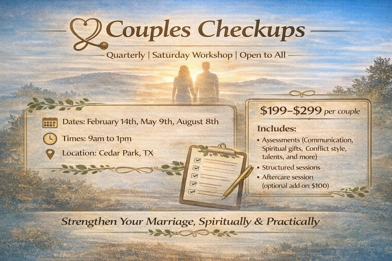 Campaign cover image for RGF Pathway - Couples Checkups