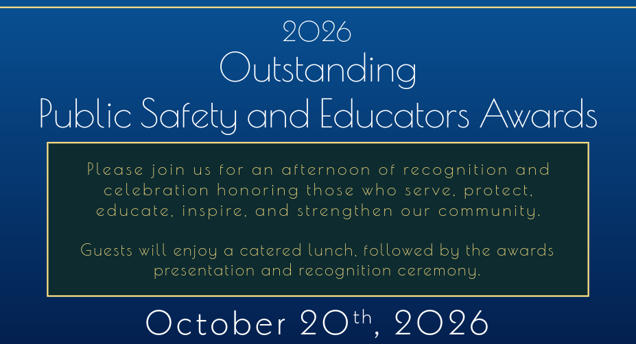 Campaign cover image for 2026 Outstanding Public Safety and Educators Awards