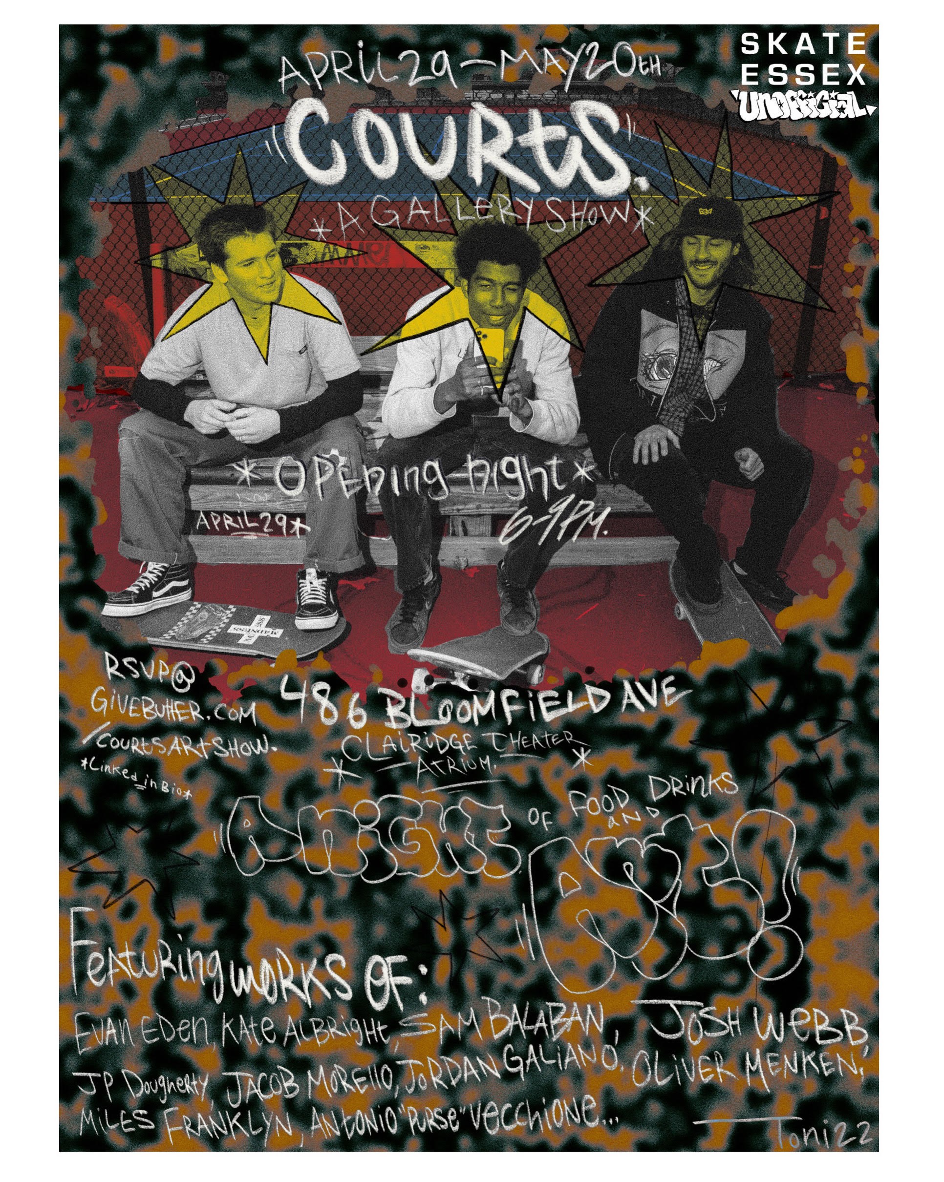 Campaign cover image for COURTS - A Gallery Show - Opening Night Reception