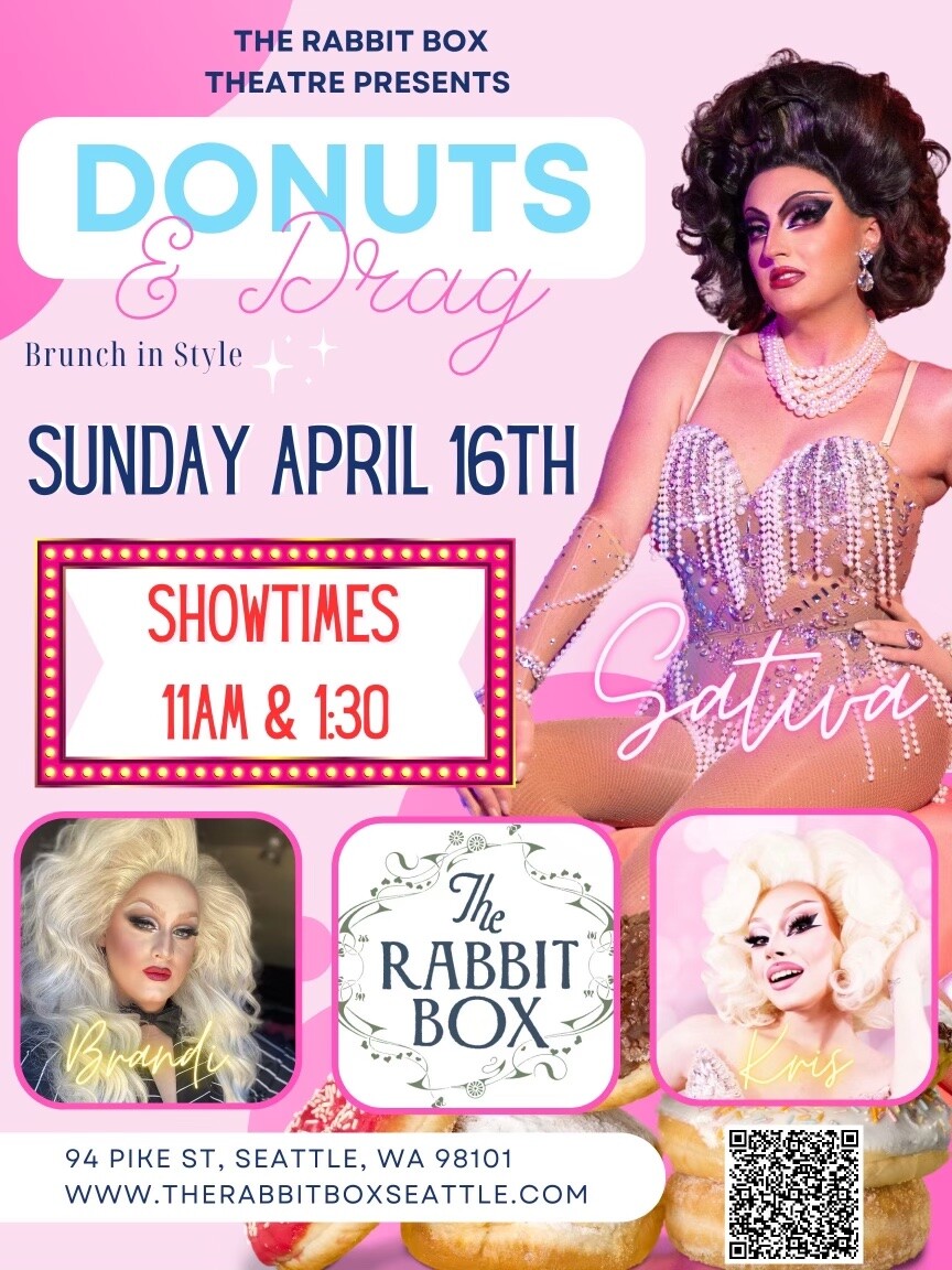 Campaign cover image for Donuts & Drag featuring Sativa Queen with Special Guests
