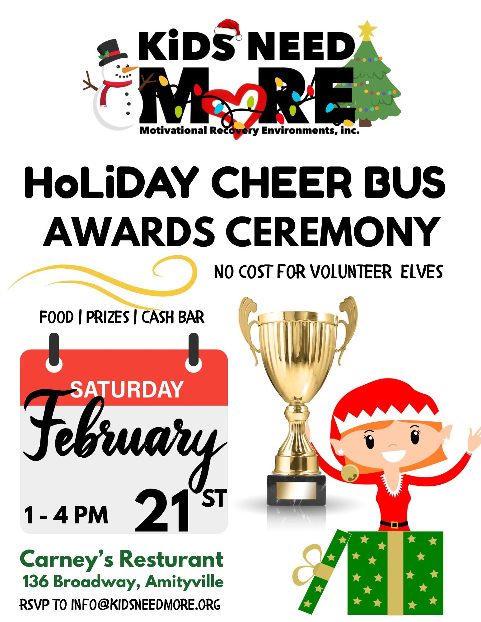 Campaign cover image for Holiday Cheer Bus Awards Ceremony