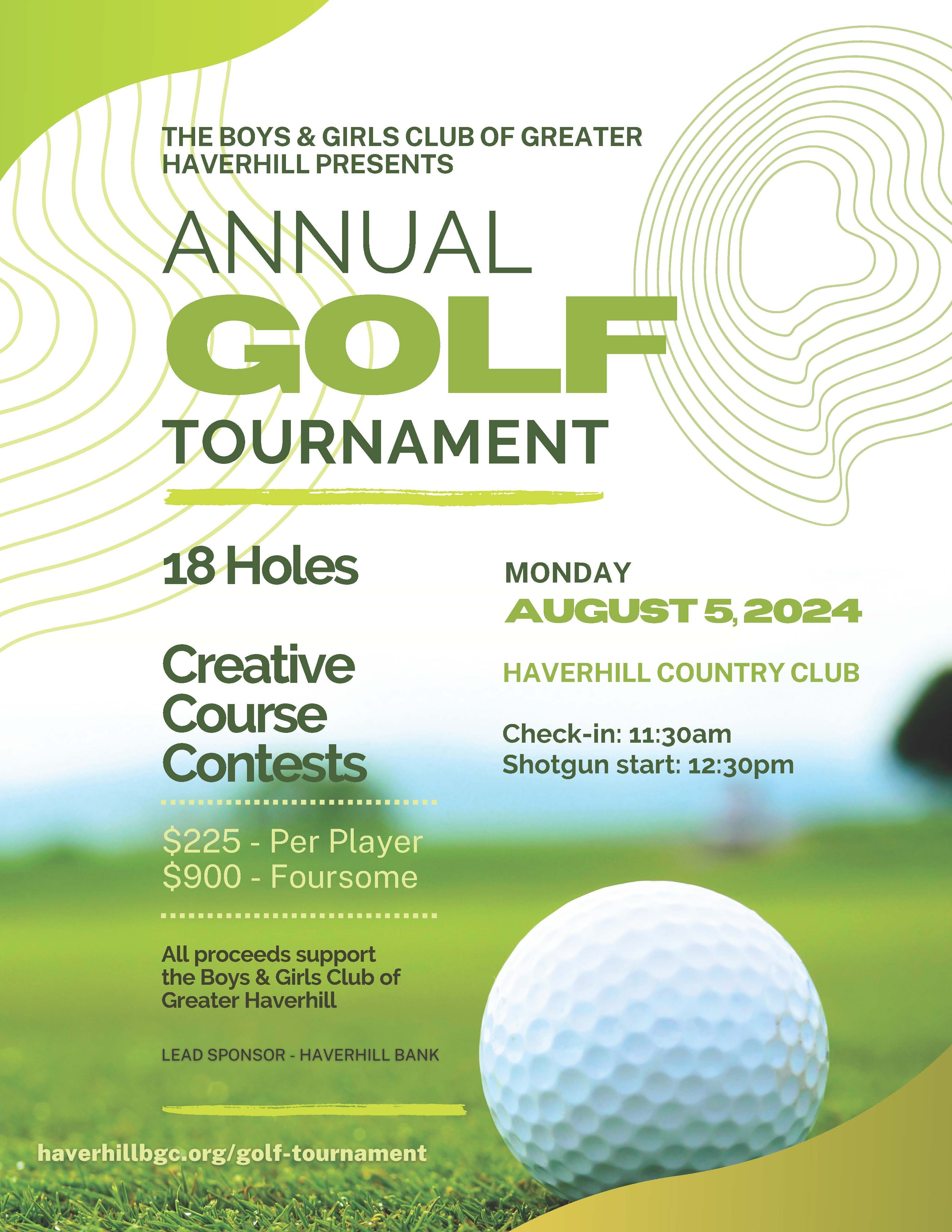 Campaign cover image for 2024 Golf Tournament