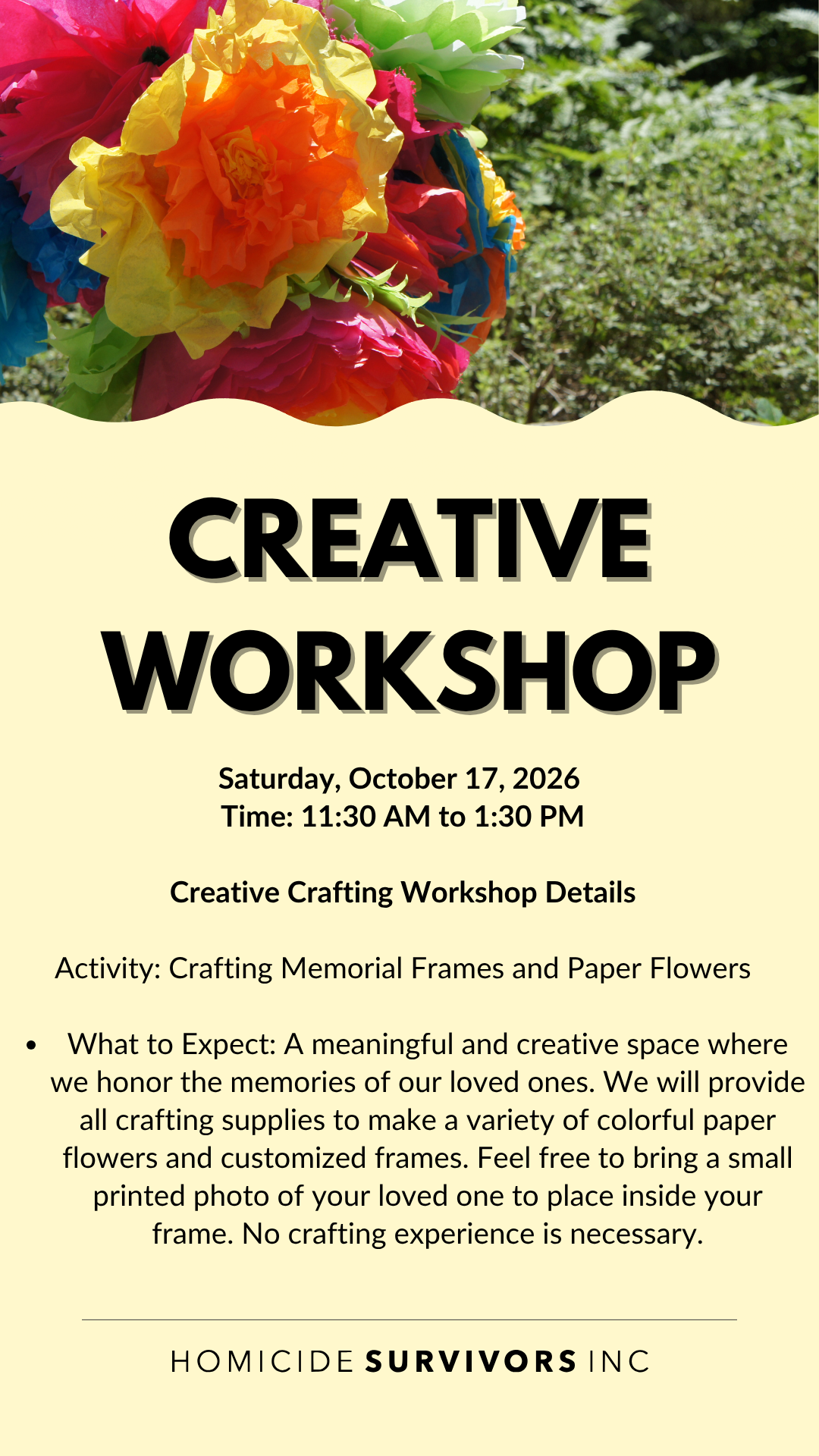 Campaign cover image for HSI October Workshop