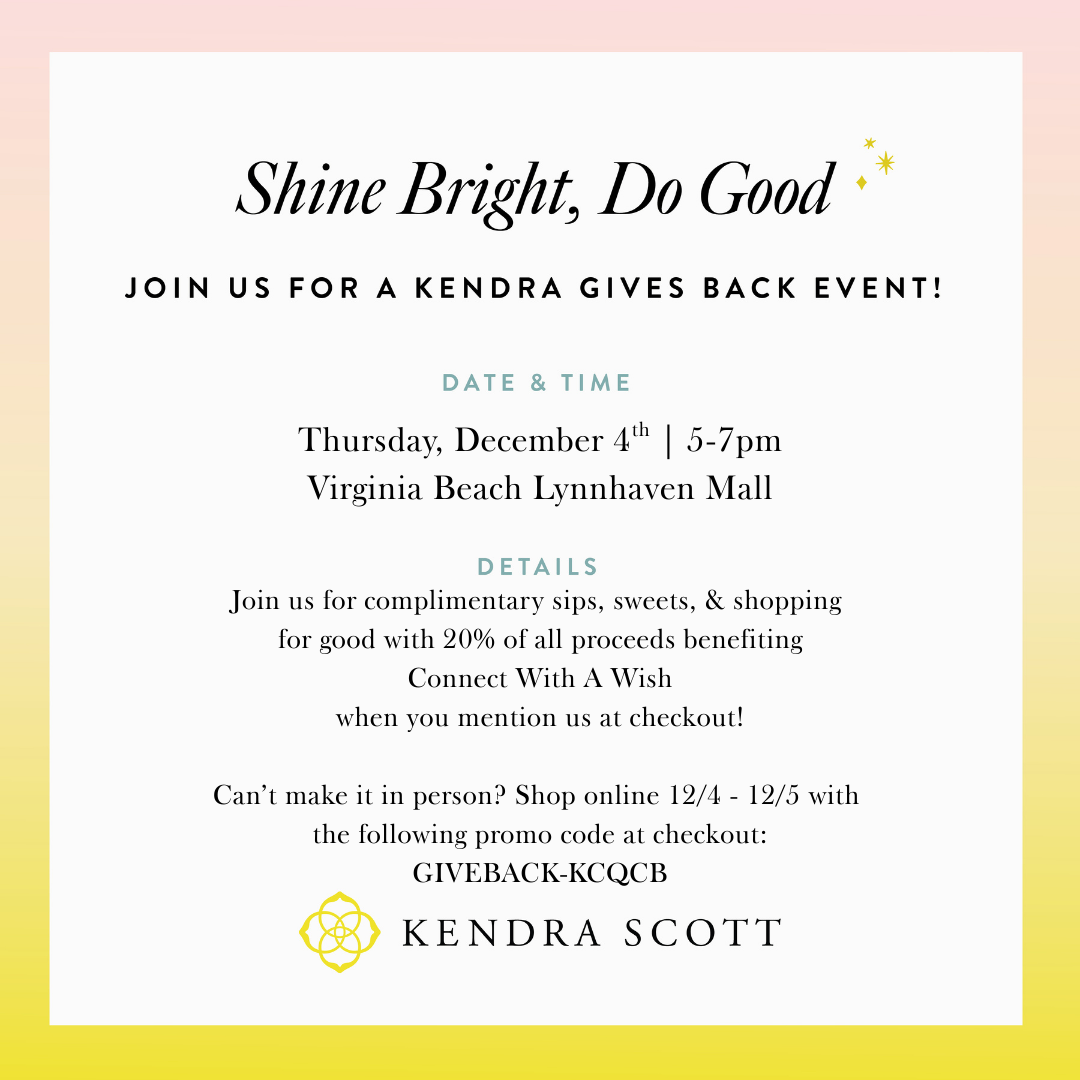 Campaign cover image for Connect With Connect With A Wish at Kendra Scott!