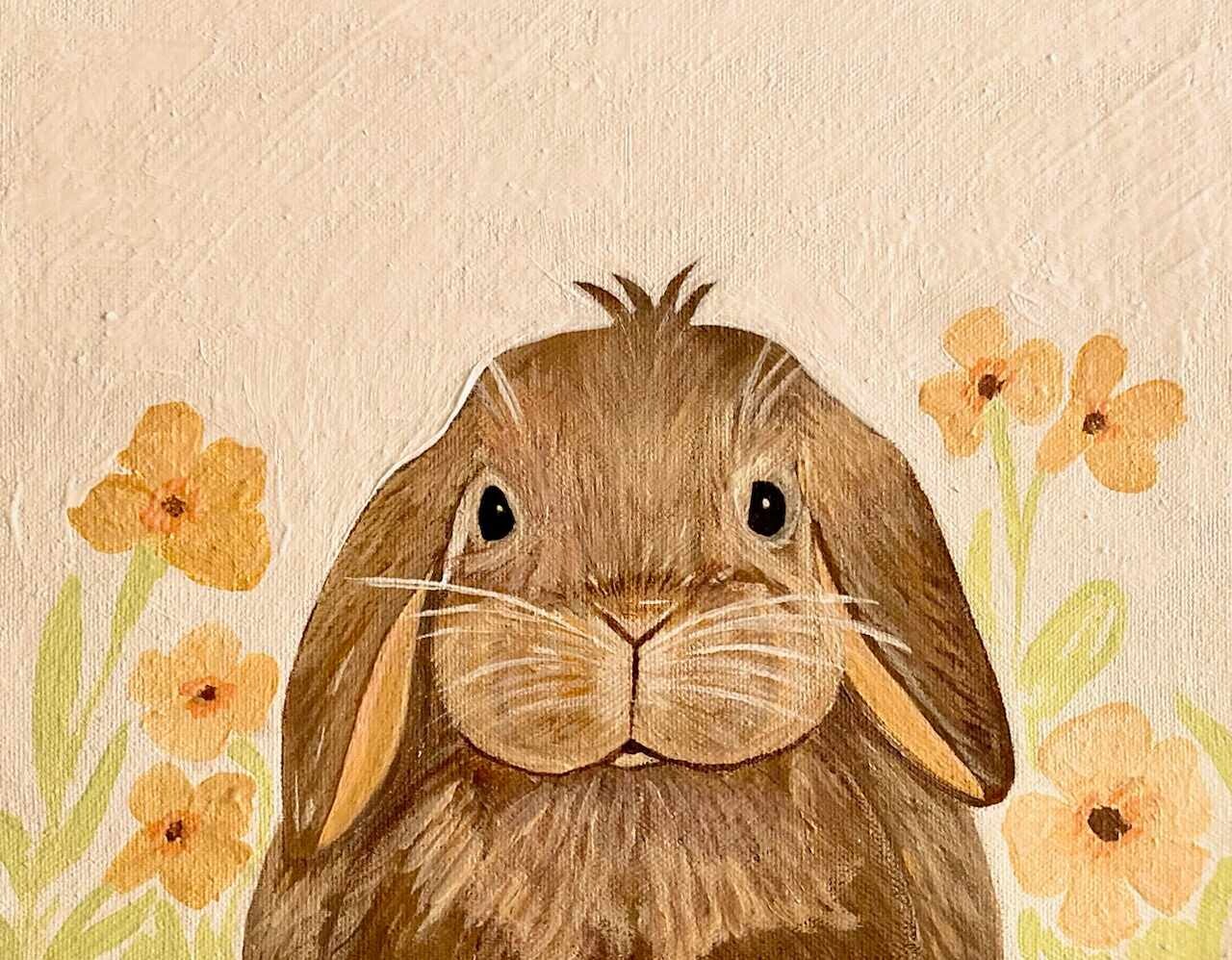 Campaign cover image for Lop Bunny & Brushes: Painting with Bunnies