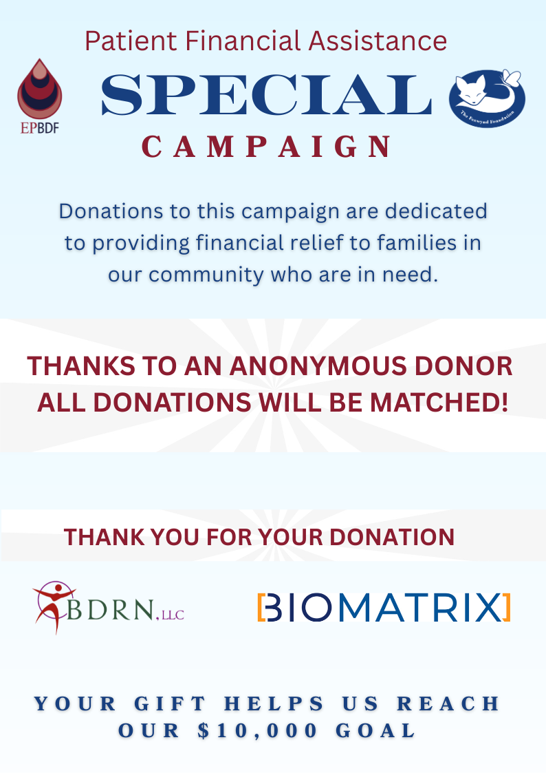 Campaign cover image for EPBDF  |  Foxwynd Patient Financial Aid