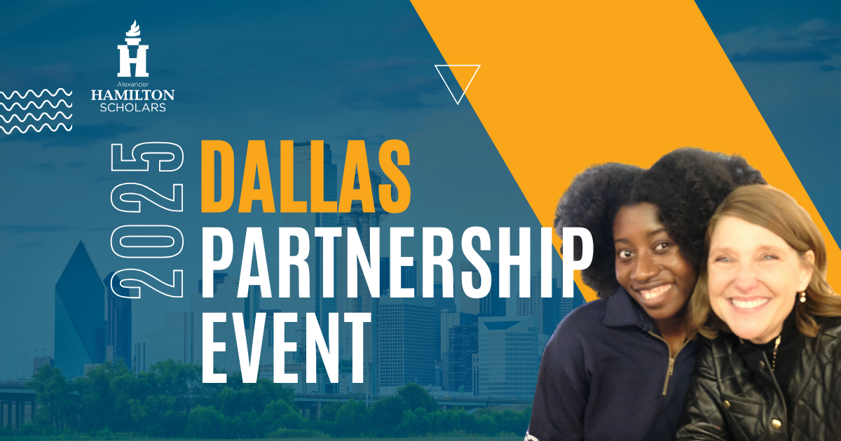 Campaign cover image for Hamilton Scholars Dallas Partnership Event