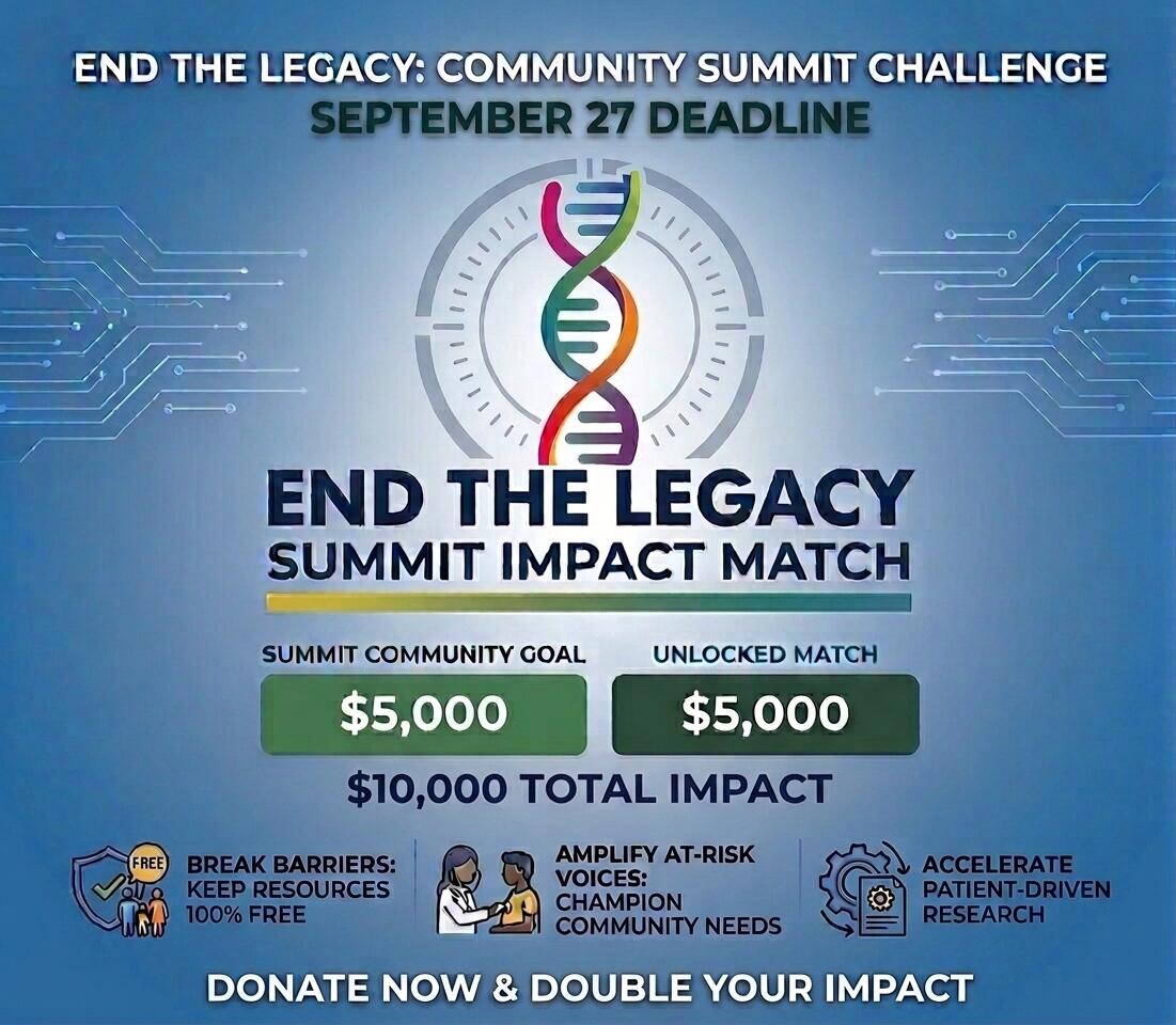 Campaign cover image for End The Legacy 2026 Summit Challenge