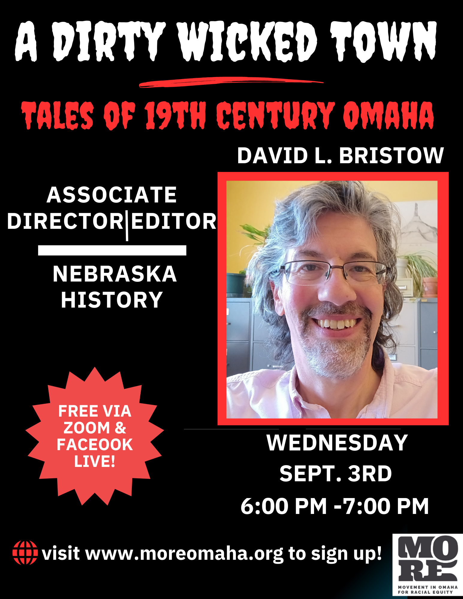 Campaign cover image for A Dirty Wicked Town: Tales of 19th Century Omaha