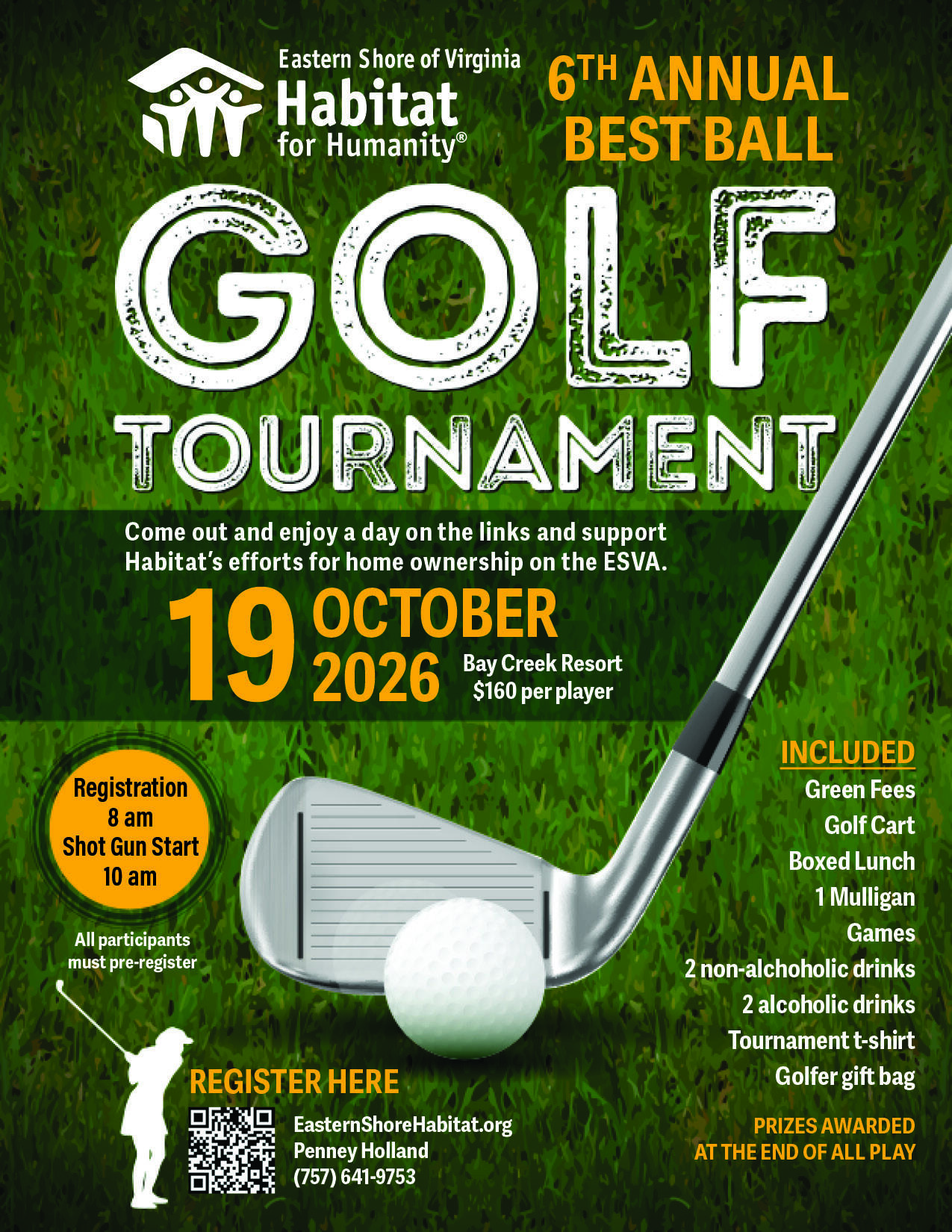 Campaign cover image for ES Habitat Golf Tournament 2026